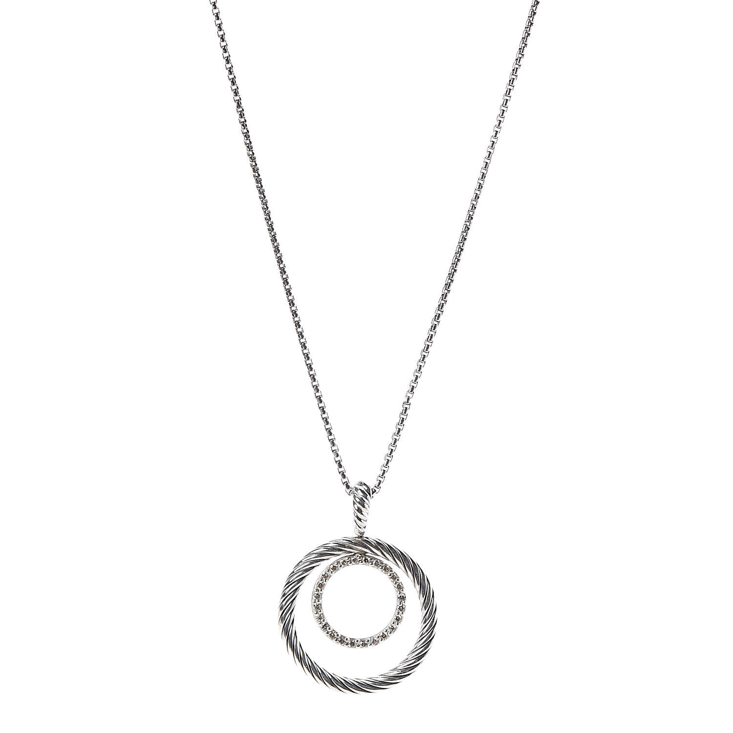 David yurman deals circle necklace