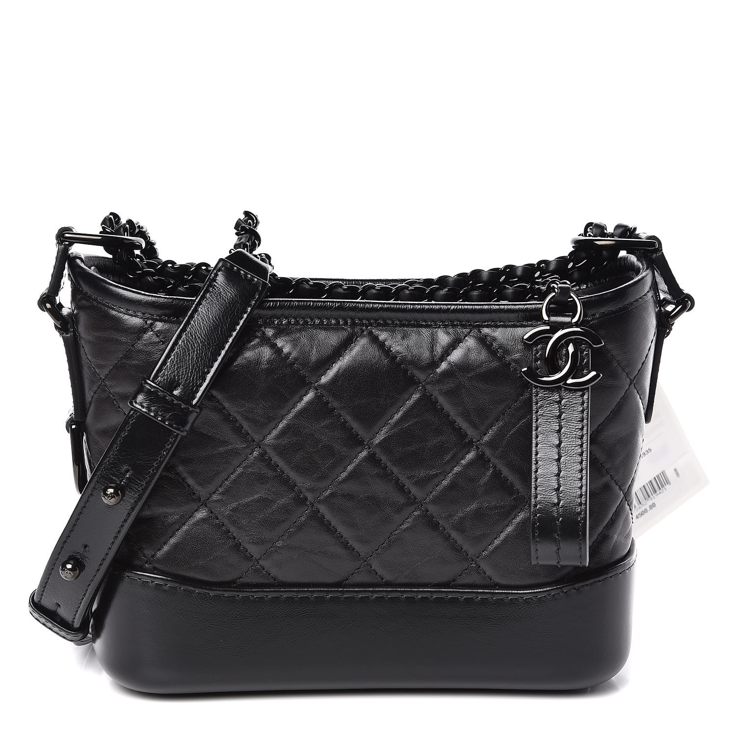 chanel gabrielle bag small black