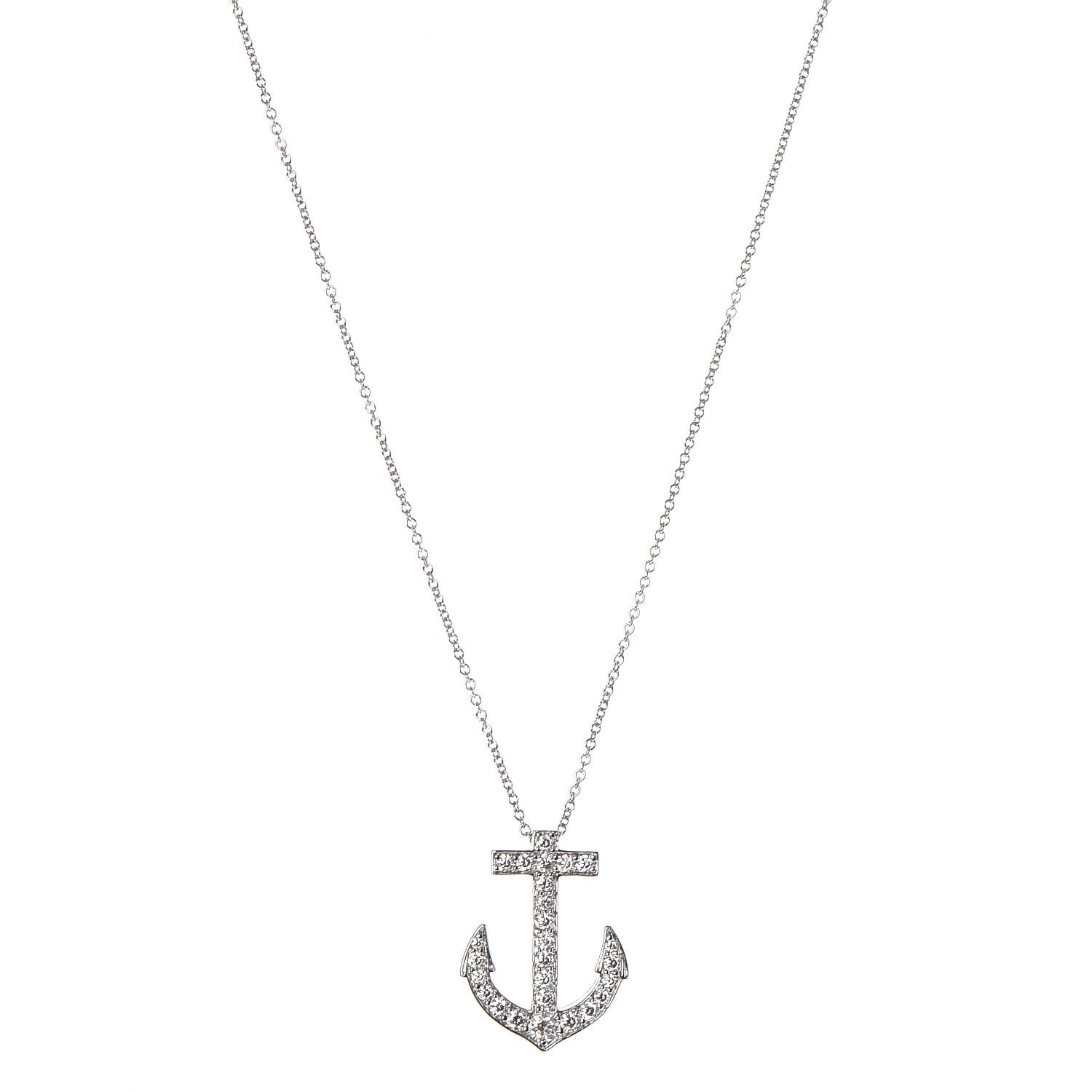 tiffany anchor pendant