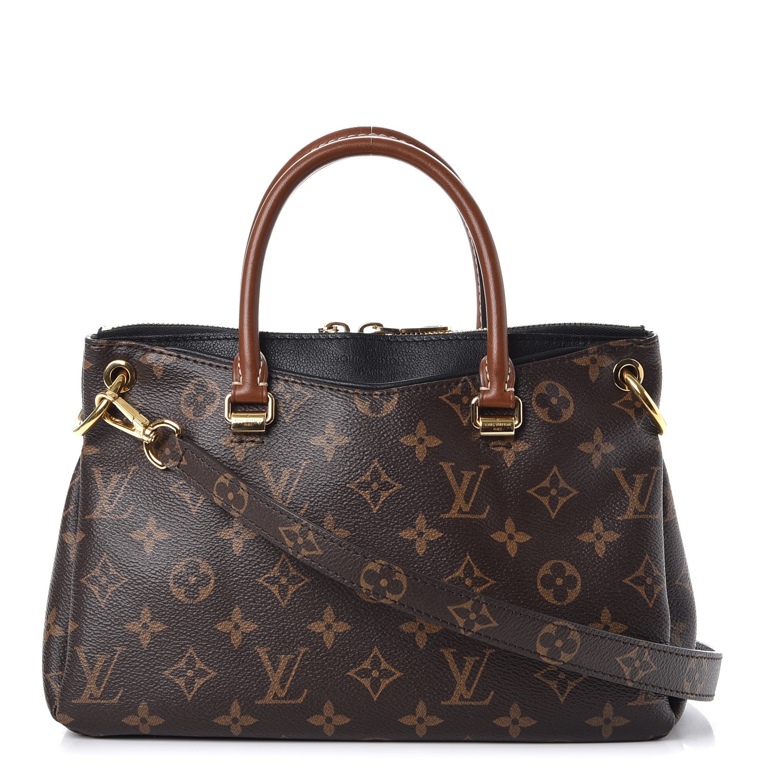 louis vuitton monogram pallas full bb black