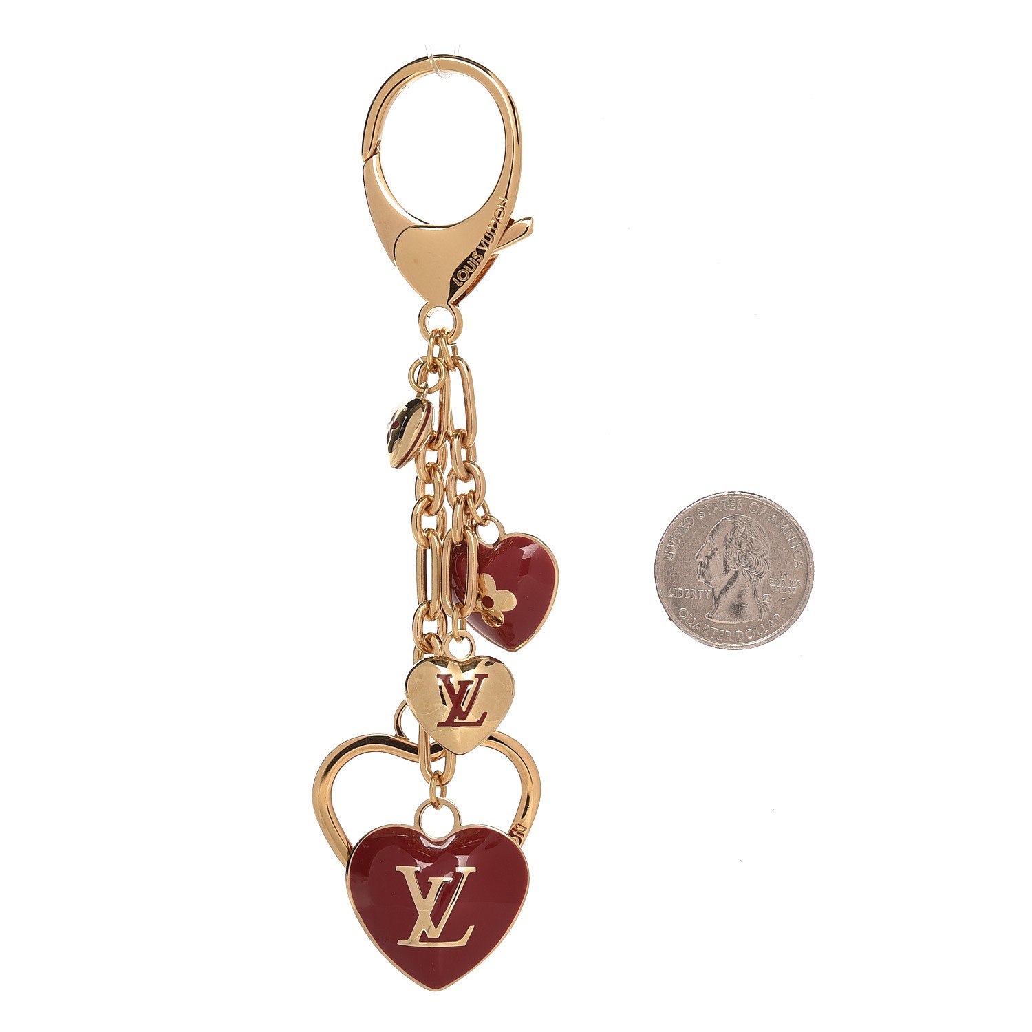 Pre-Owned Lv Heart purse/key Chain. Darling (2,605 SAR) ❤ liked
