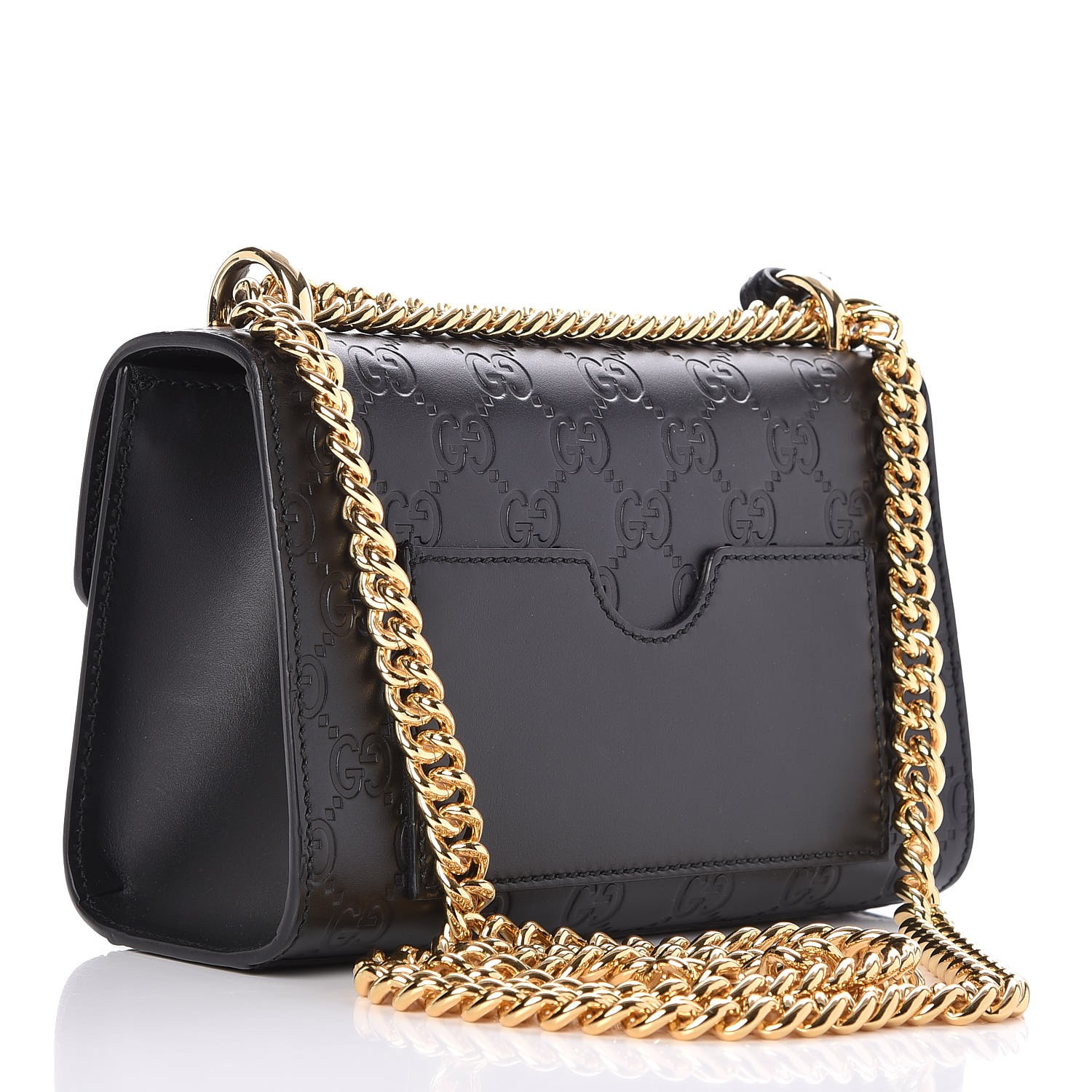 guccissima padlock bag