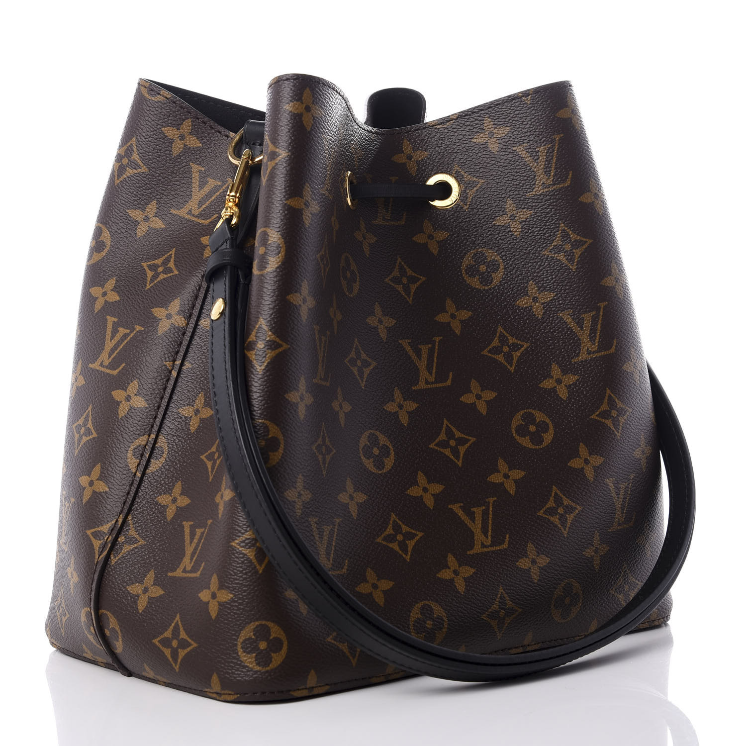 louis vuitton monogram neonoe mm black