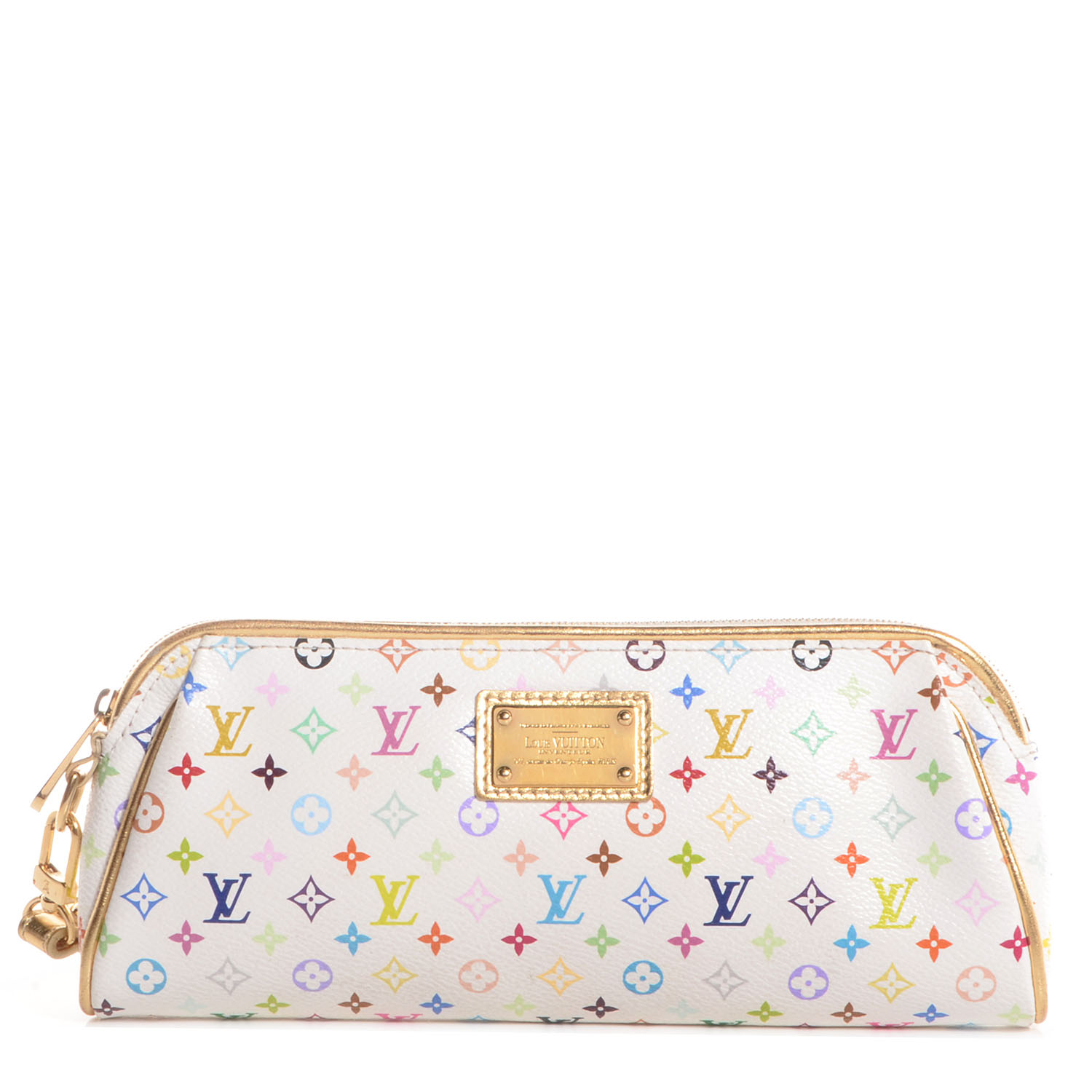 lv multicolor clutch