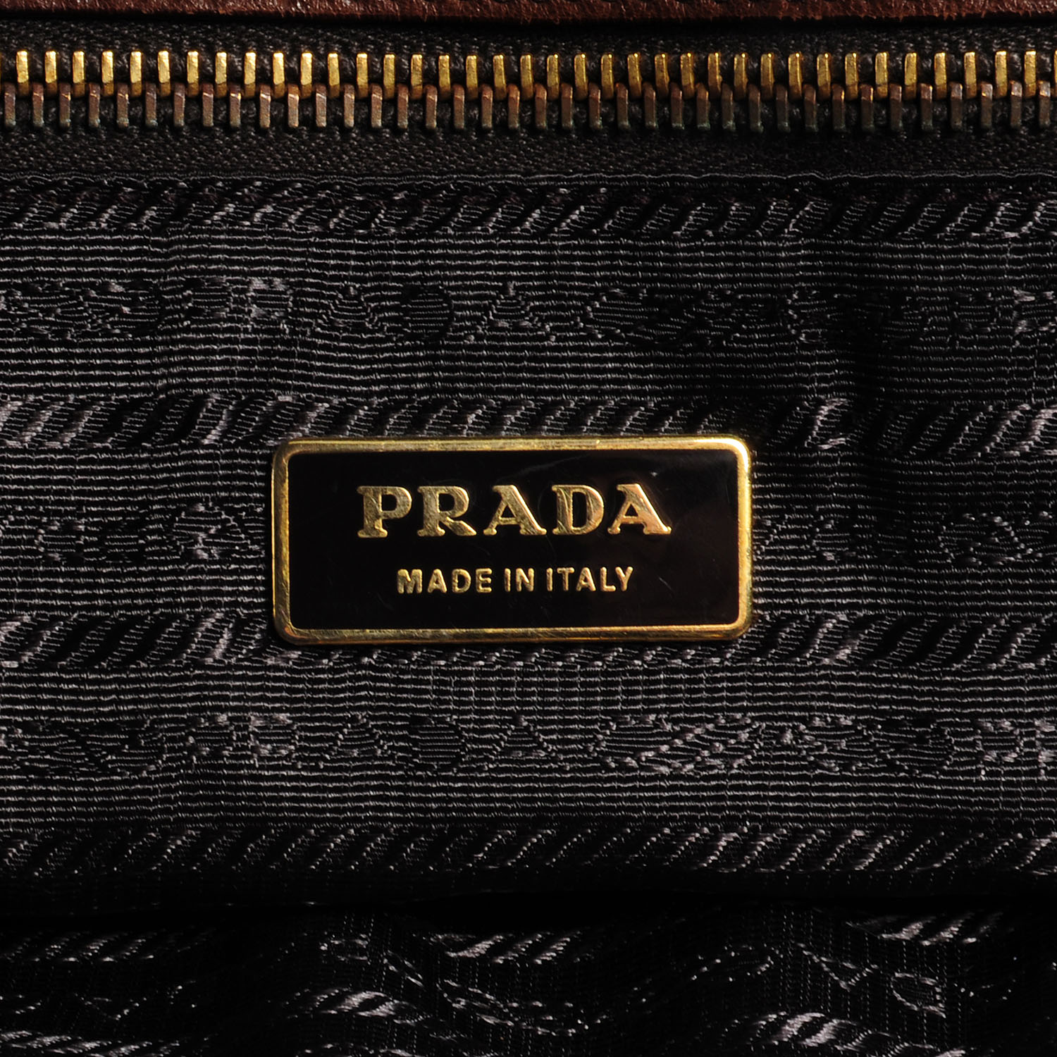 prada nappa leather tote