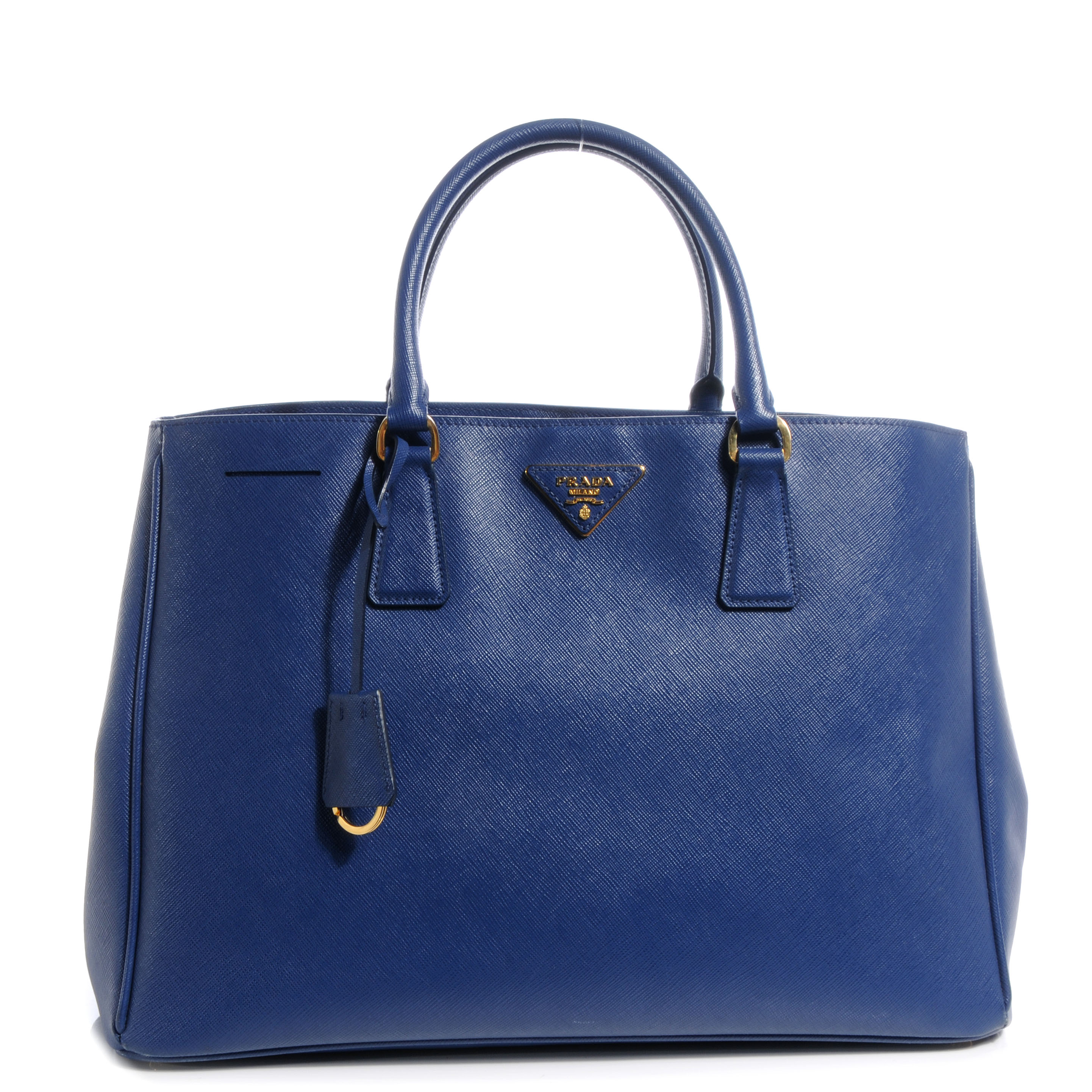 PRADA Saffiano Lux Large Tote Bluette 59522