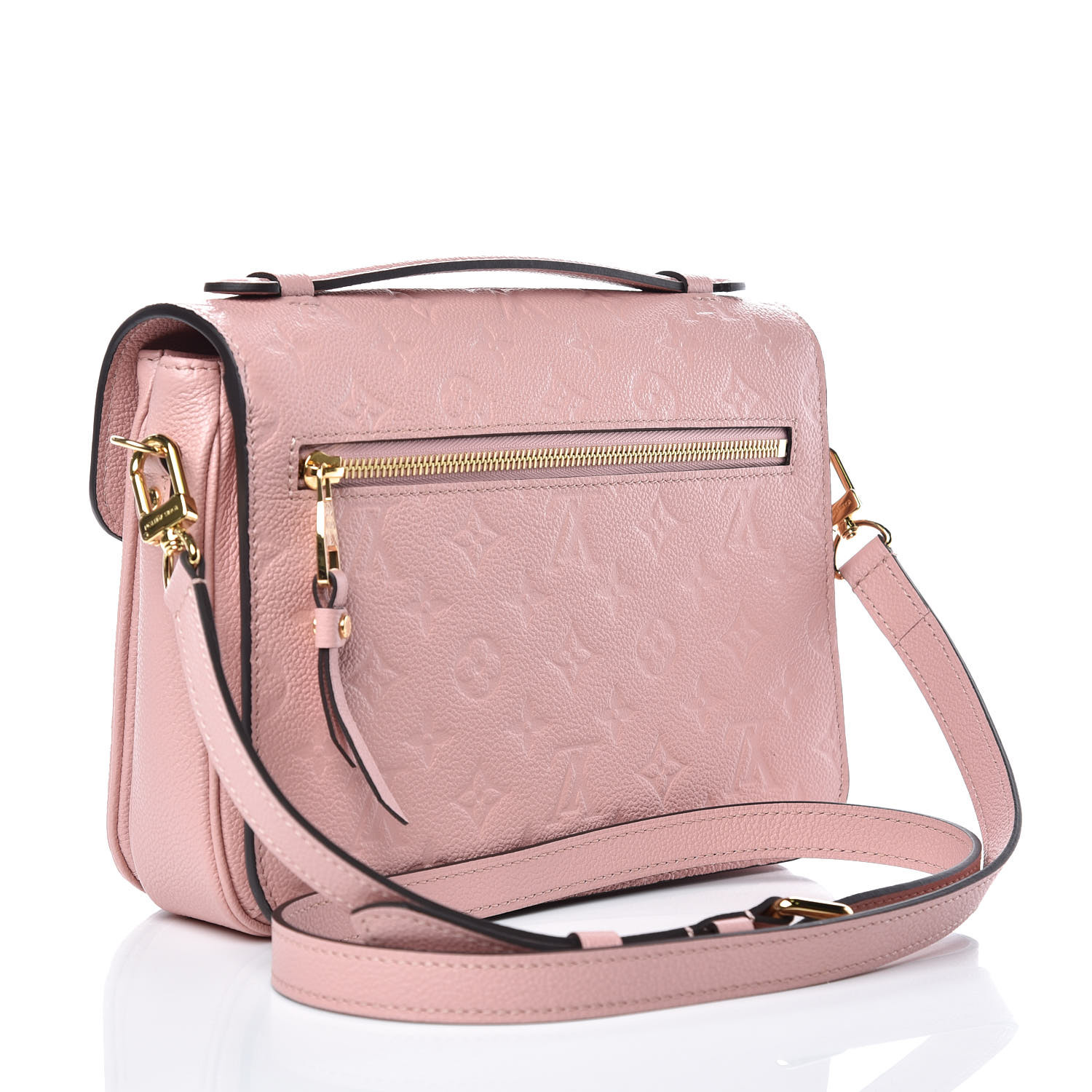 pochette metis rose poudre