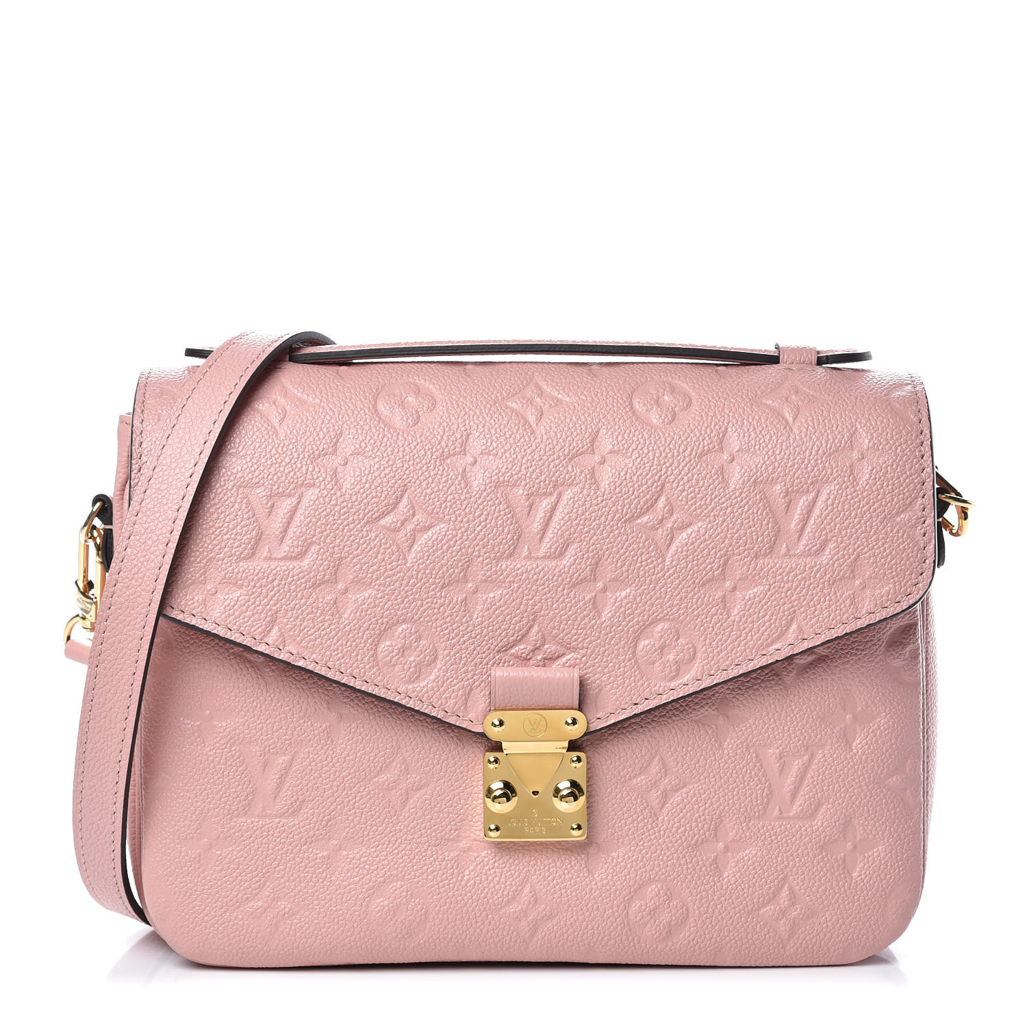 pochette metis rose poudre