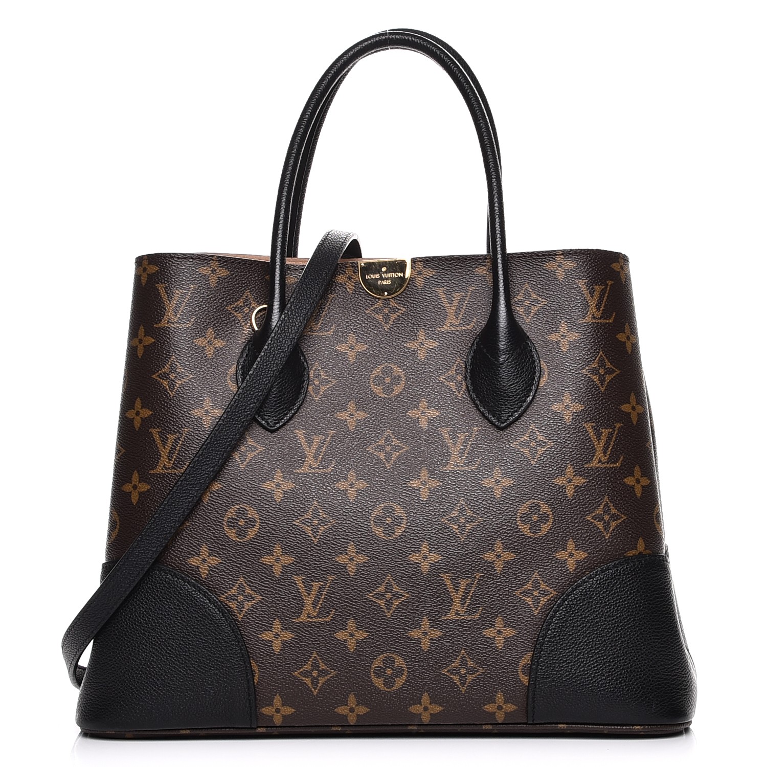Pre-Owned LOUIS VUITTON Louis Vuitton Lock Me Tote Taupe Glace