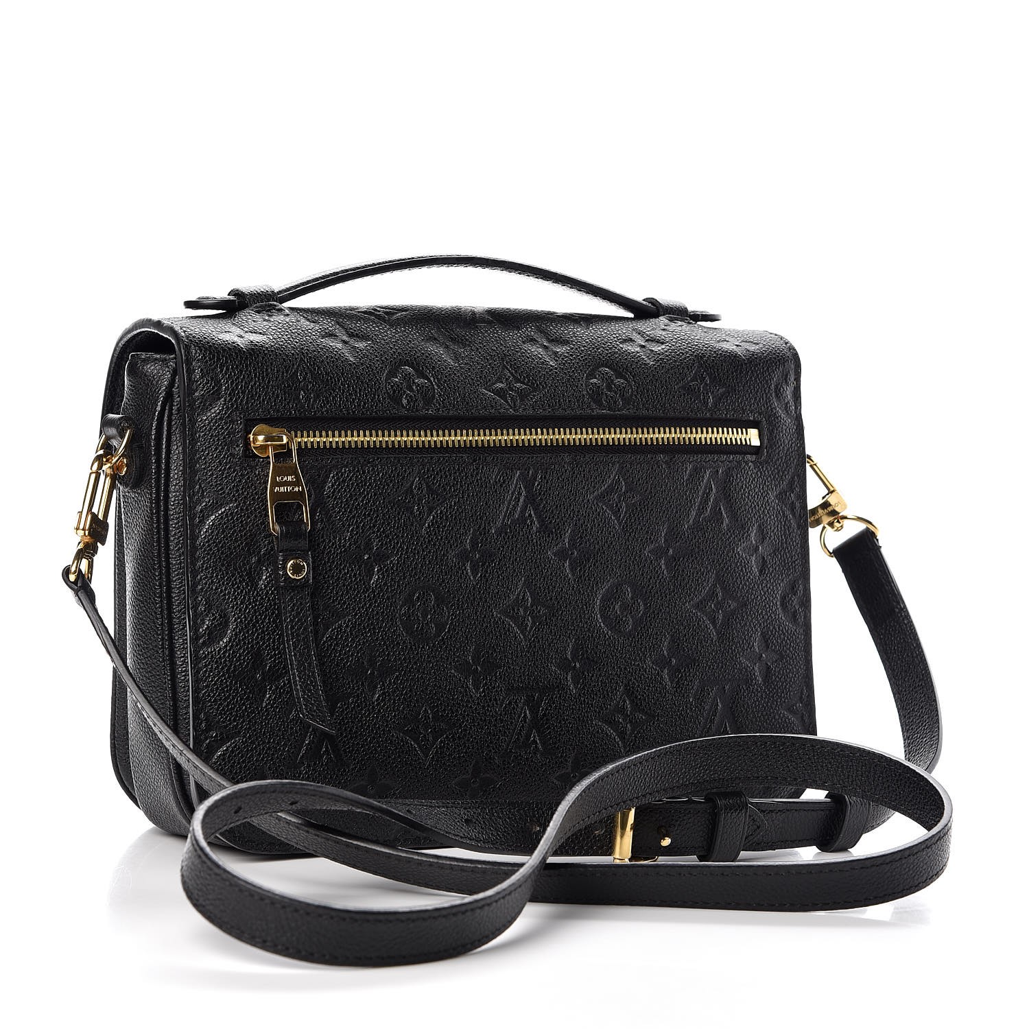 louis vuitton pochette metis empreinte black