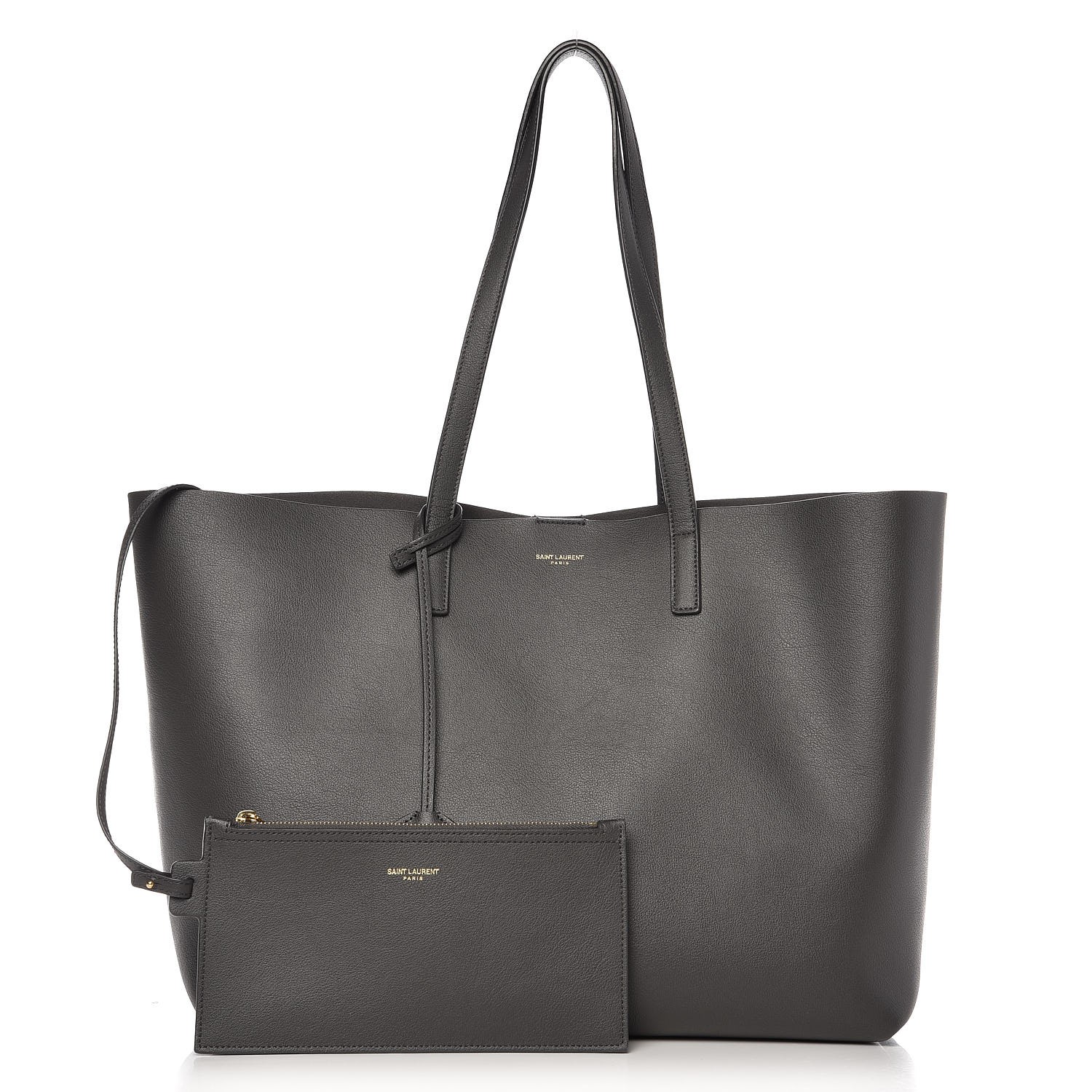 saint laurent tote grey