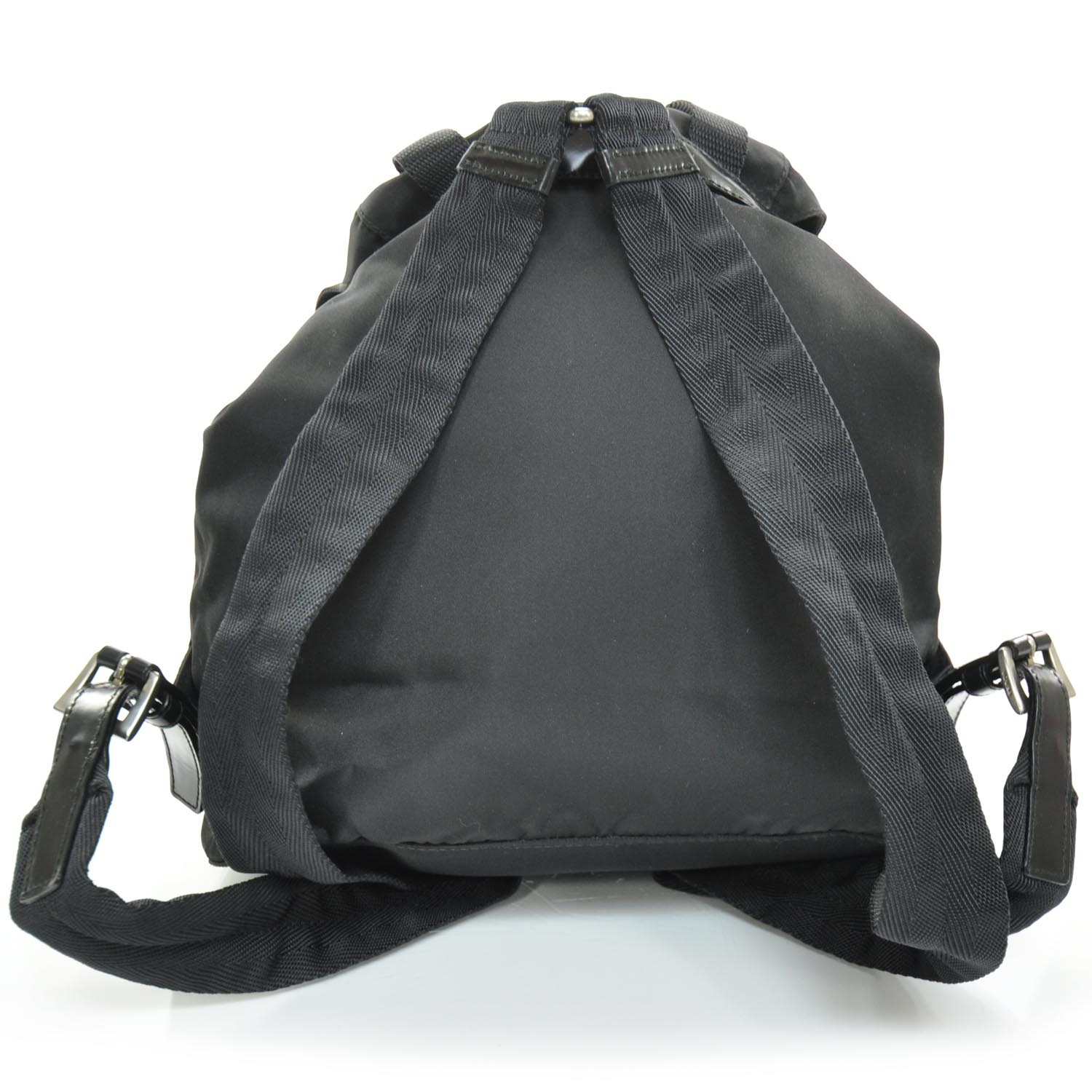 PRADA Tessuto Nylon Small Backpack Nero 22689