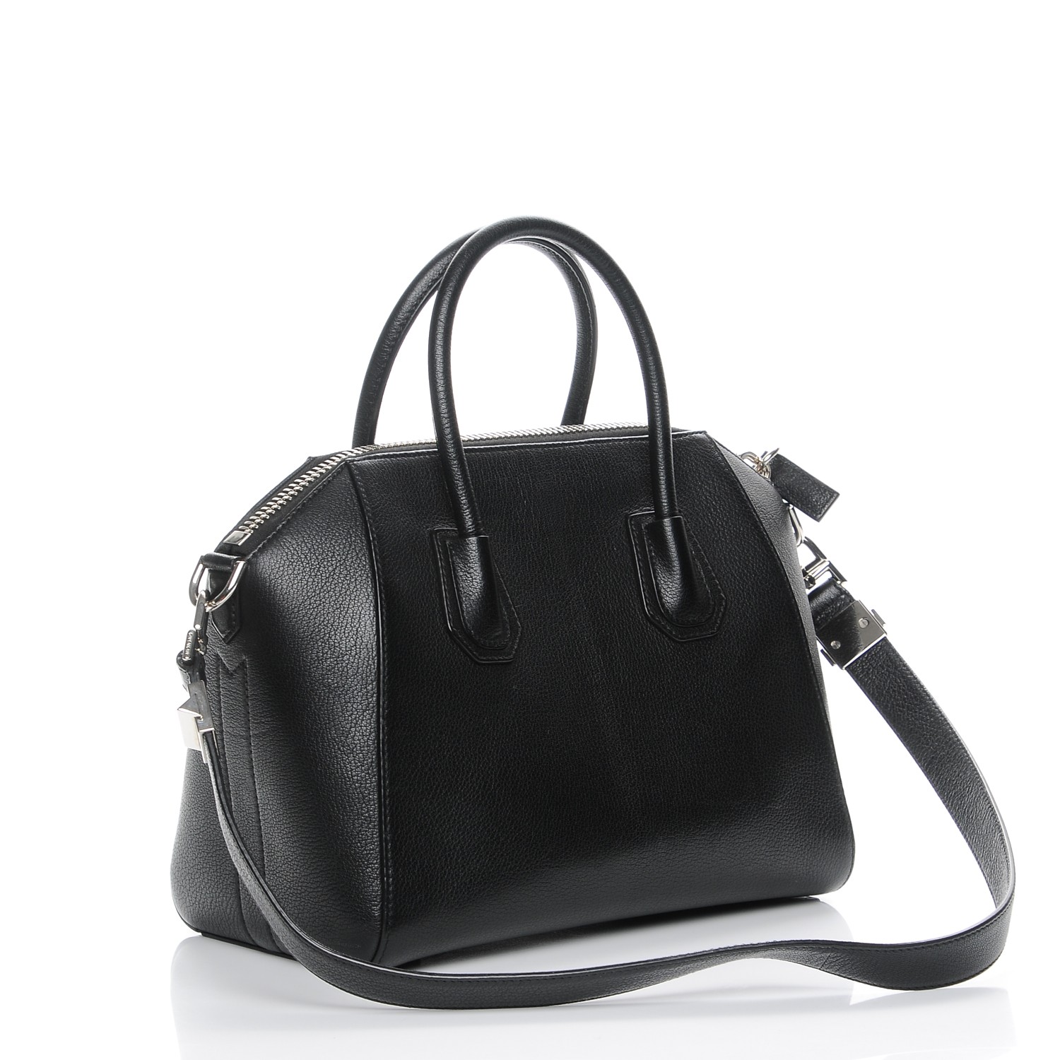 GIVENCHY Sugar Goatskin Small Antigona Black 213698