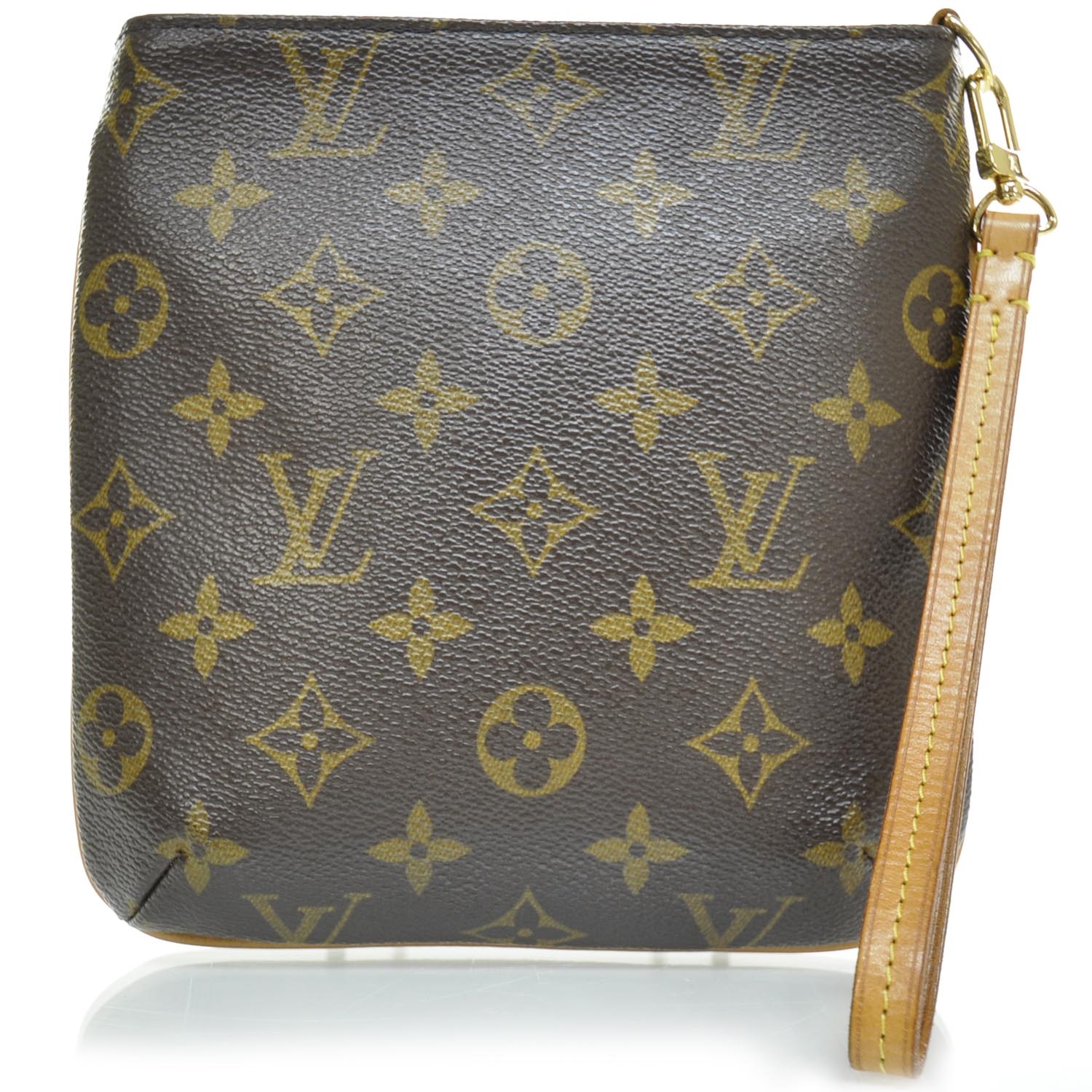 louis vuitton wristlet monogram