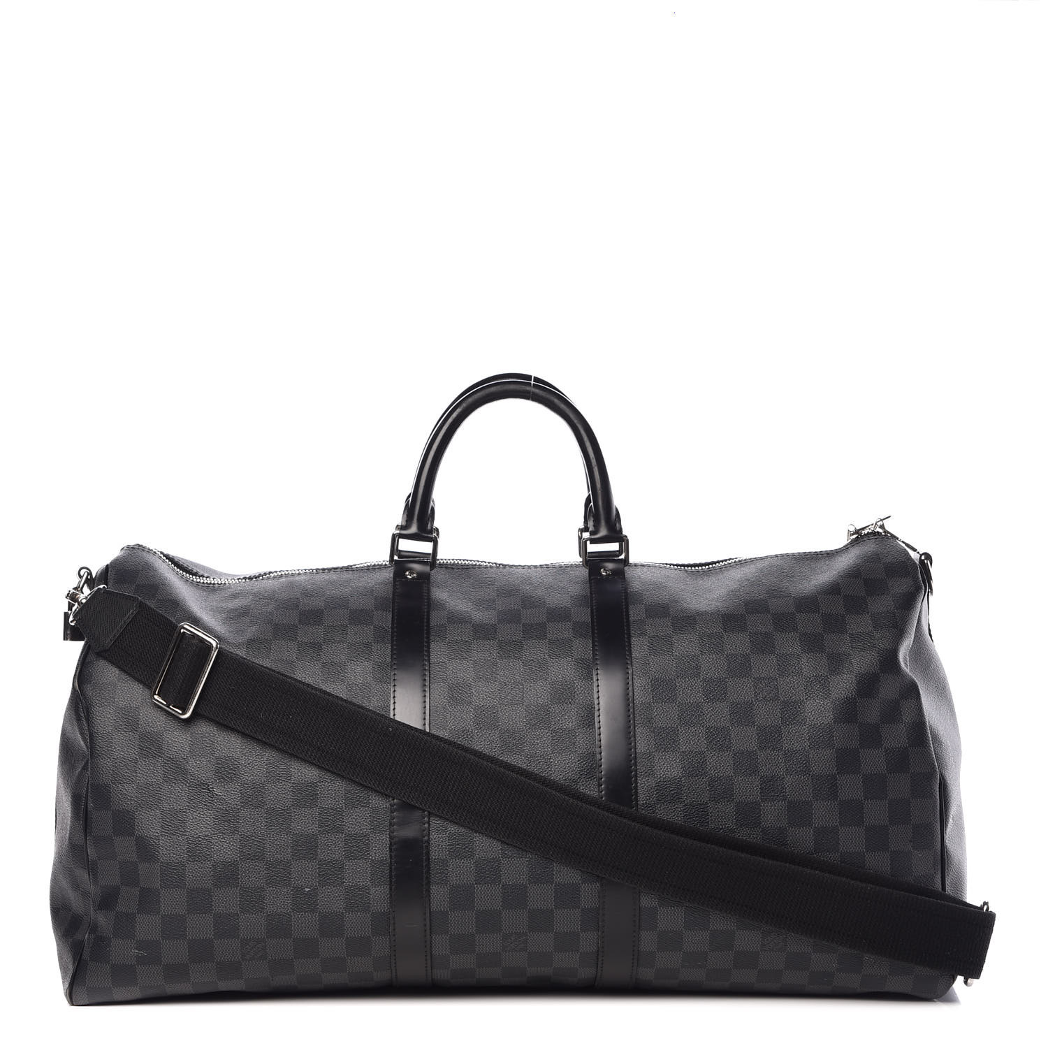 louis vuitton keepall bandouliere bag damier graphite 55