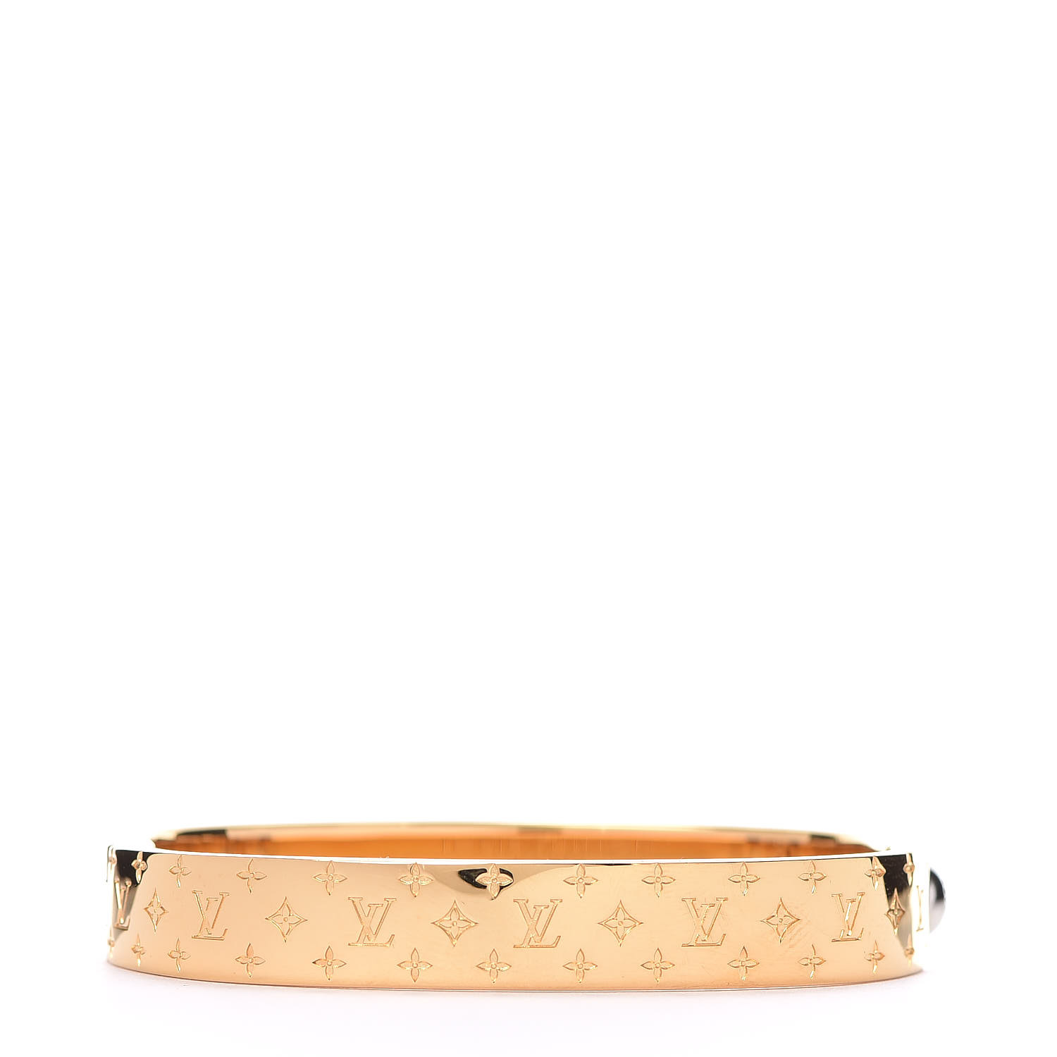 Louis Vuitton Nanogram Cuff Bracelet - Brass Cuff, Bracelets
