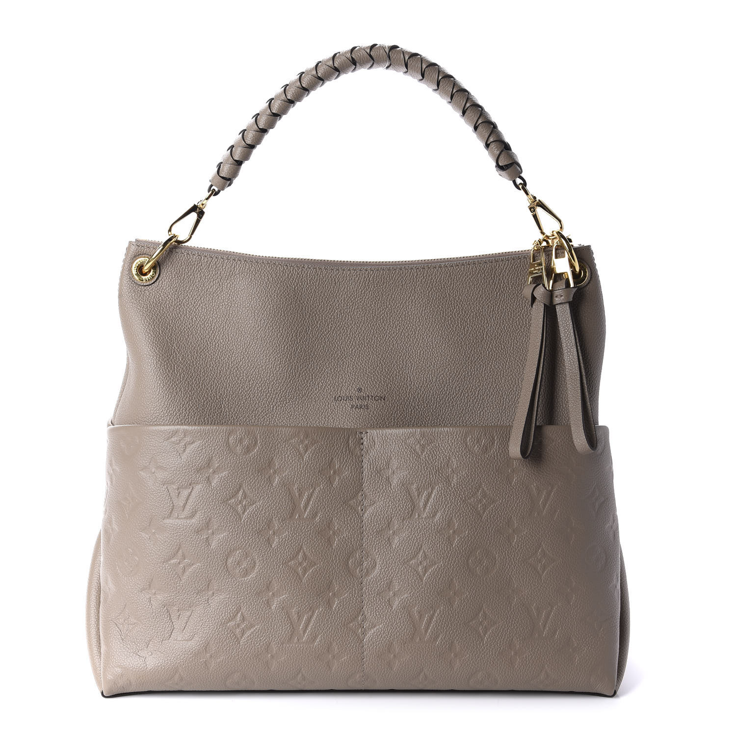 At Auction: Louis Vuitton, Louis Vuitton - Damier Ebene Canvas Maida Hobo -  Brown/Green Shoulder Bag