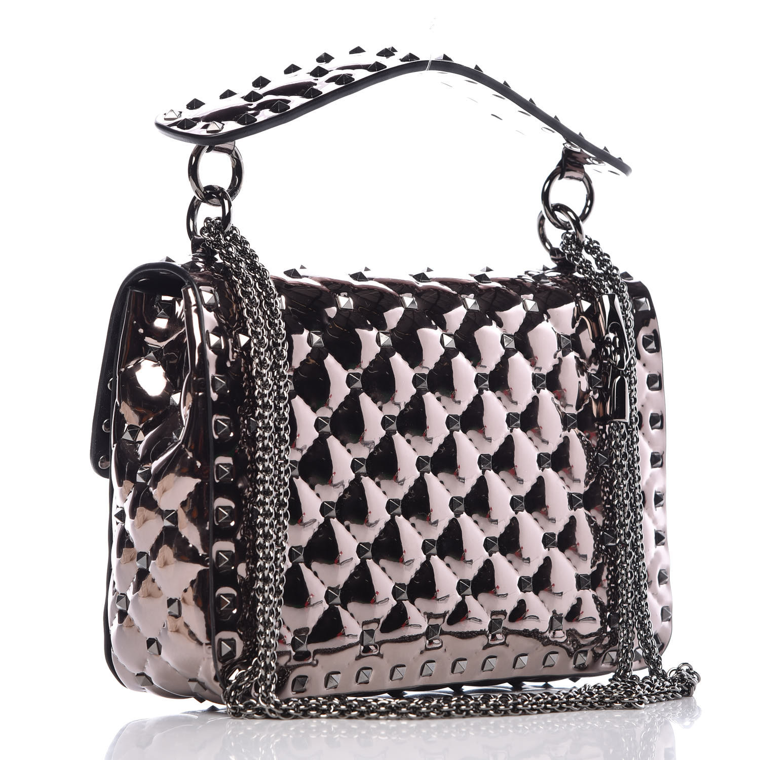 valentino rockstud spike handbag