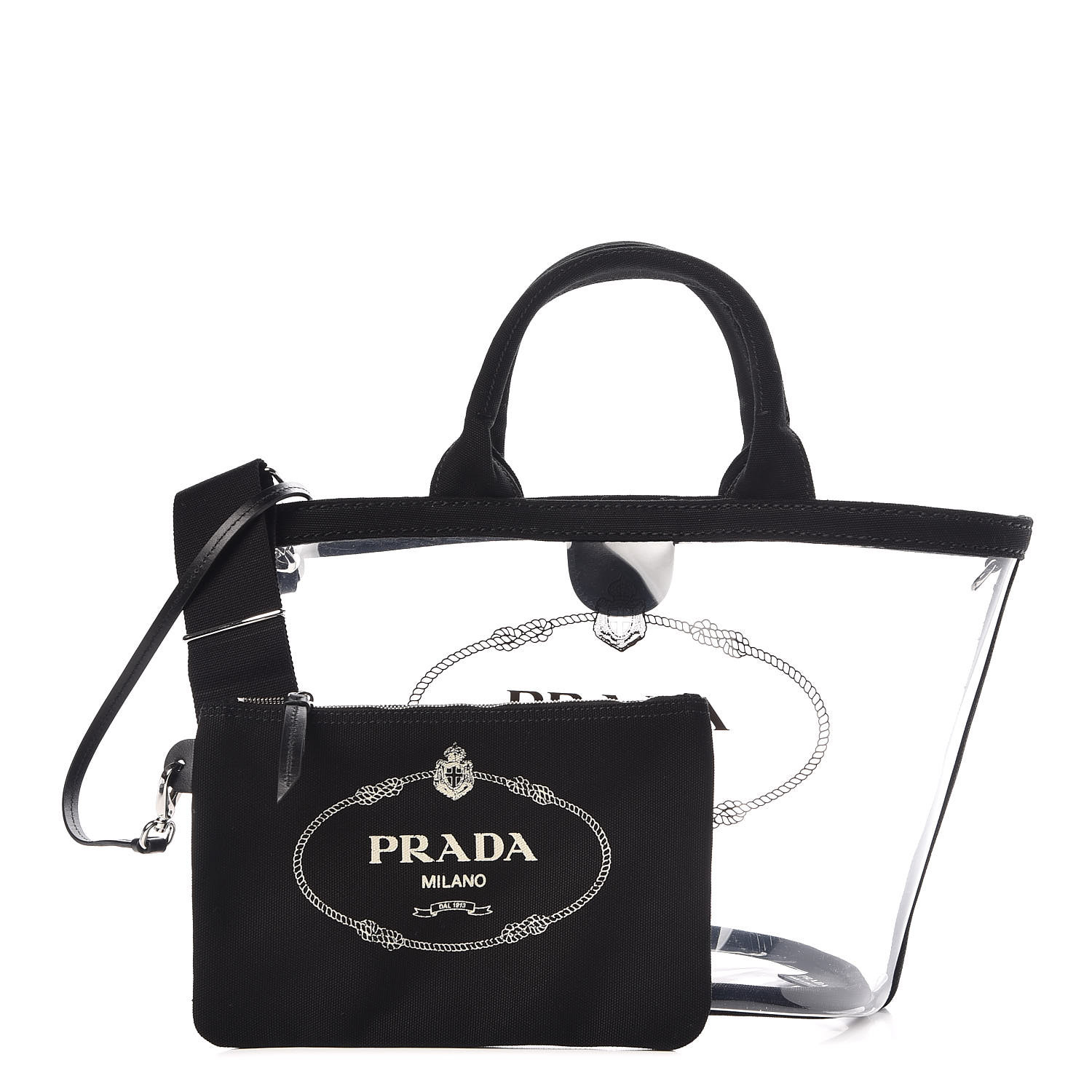 prada plexiglass bag