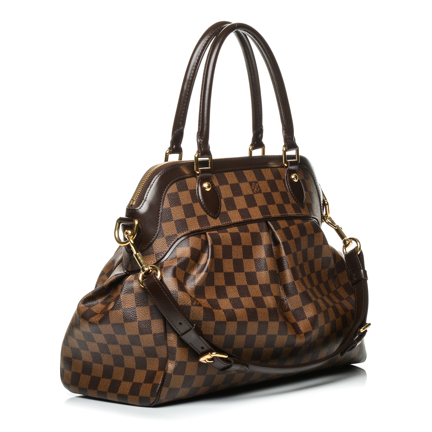 Louis Vuitton Trevi GM Damier Ebene 2way Shoulder Bag