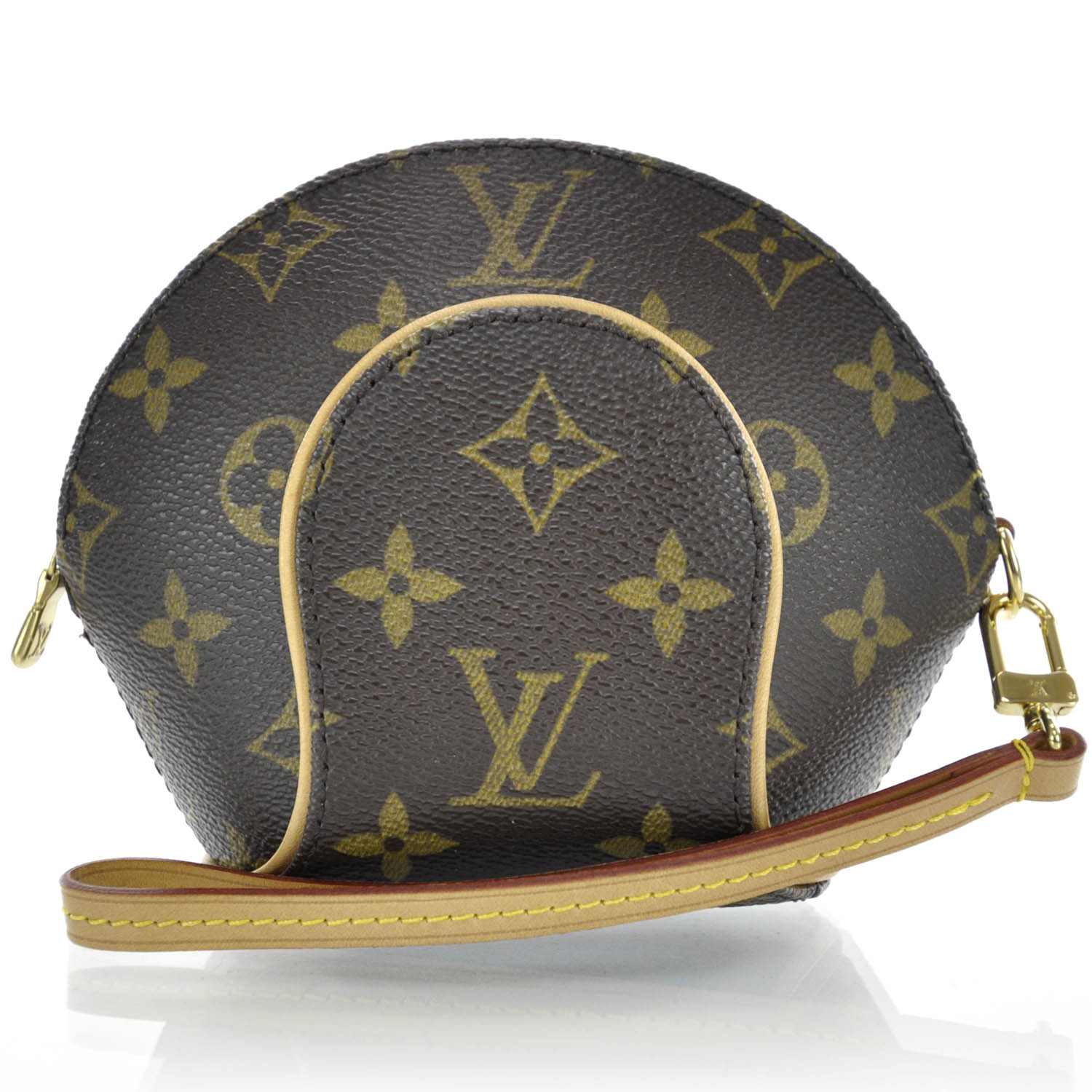 LOUIS VUITTON Monogram Mini Ellipse Wristlet 32223