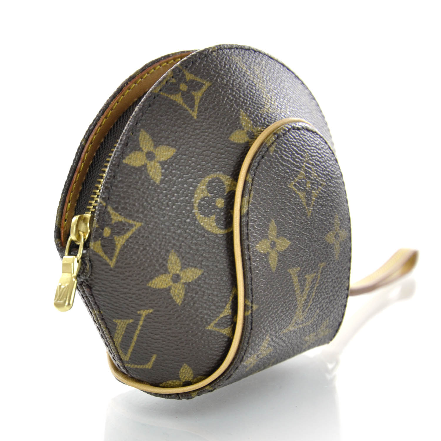 LOUIS VUITTON Monogram Mini Ellipse Wristlet 32223