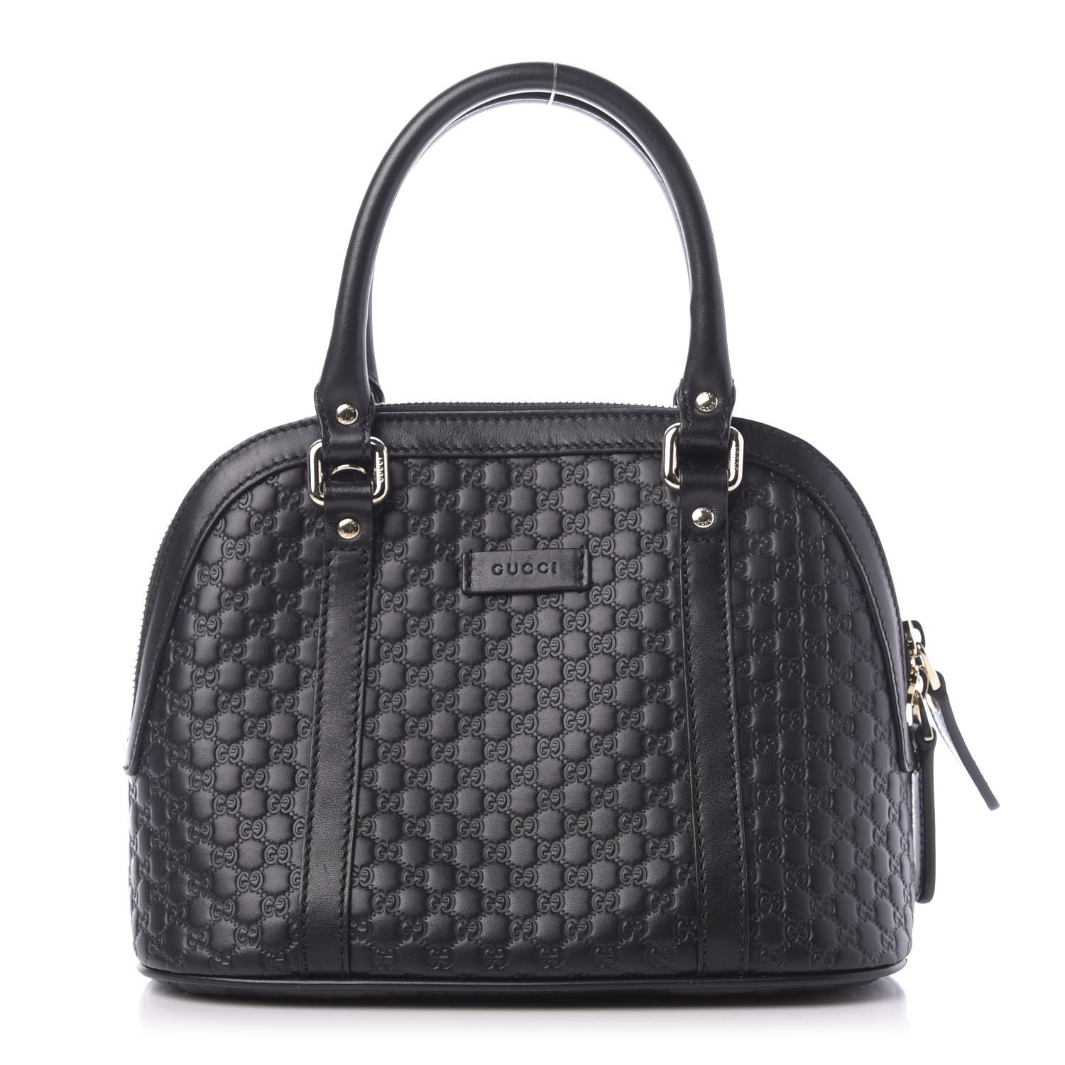 gucci microguccissima mini dome bag black