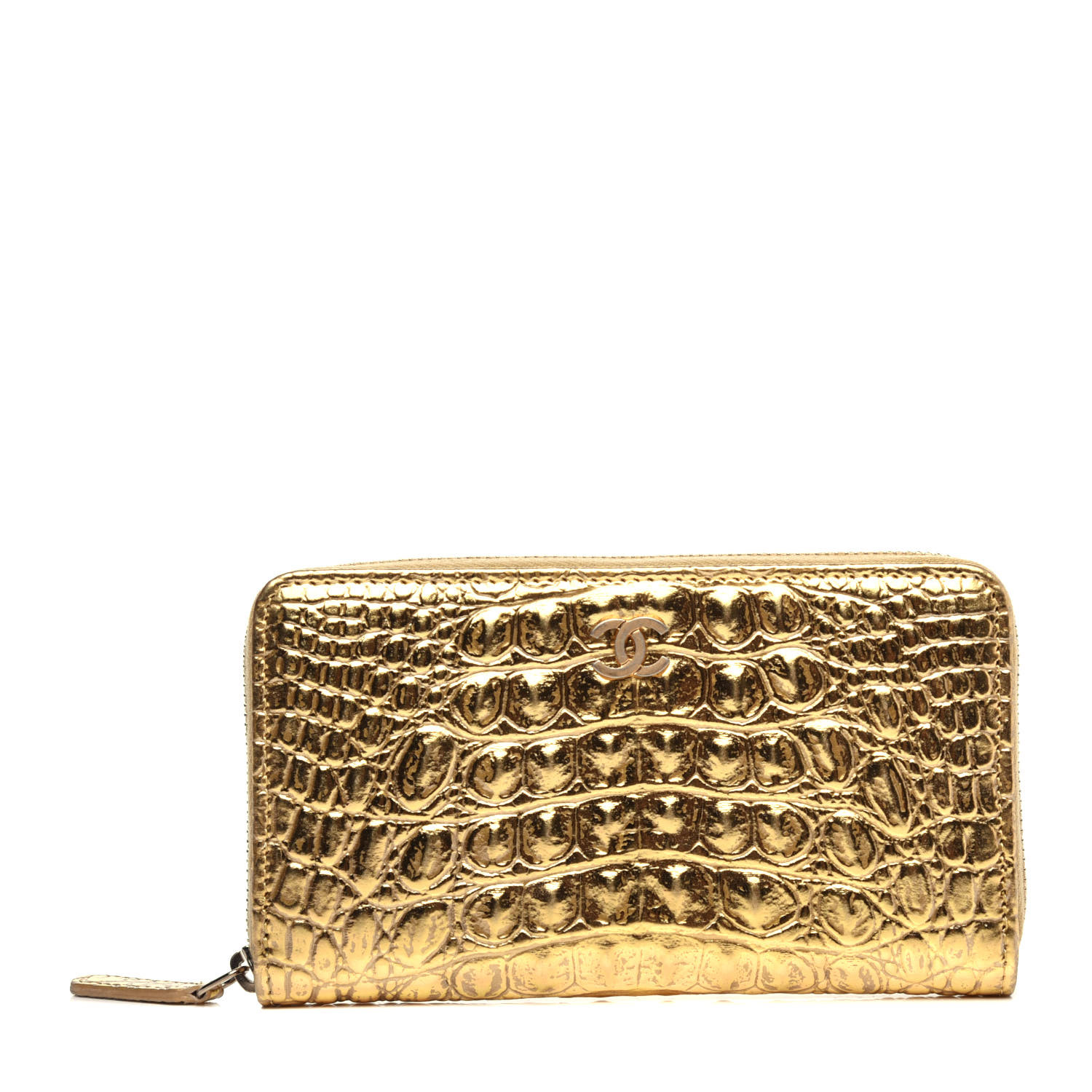 small gold wallet