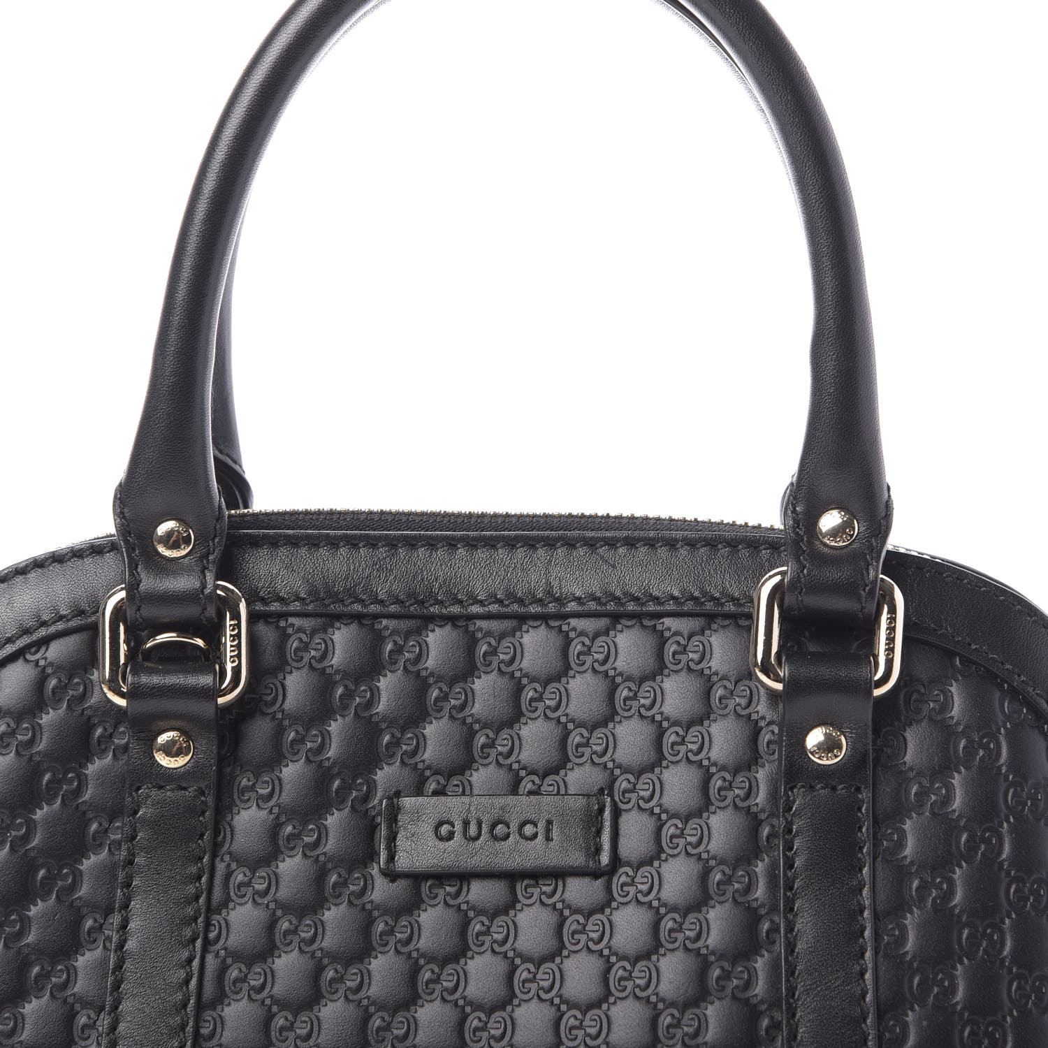 gucci microguccissima mini dome bag black