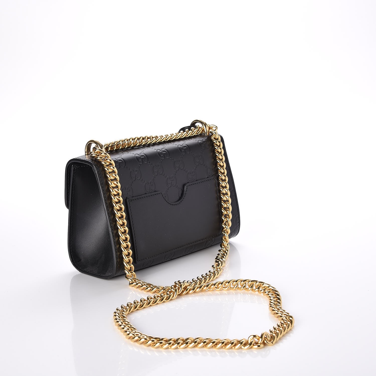 guccissima padlock bag