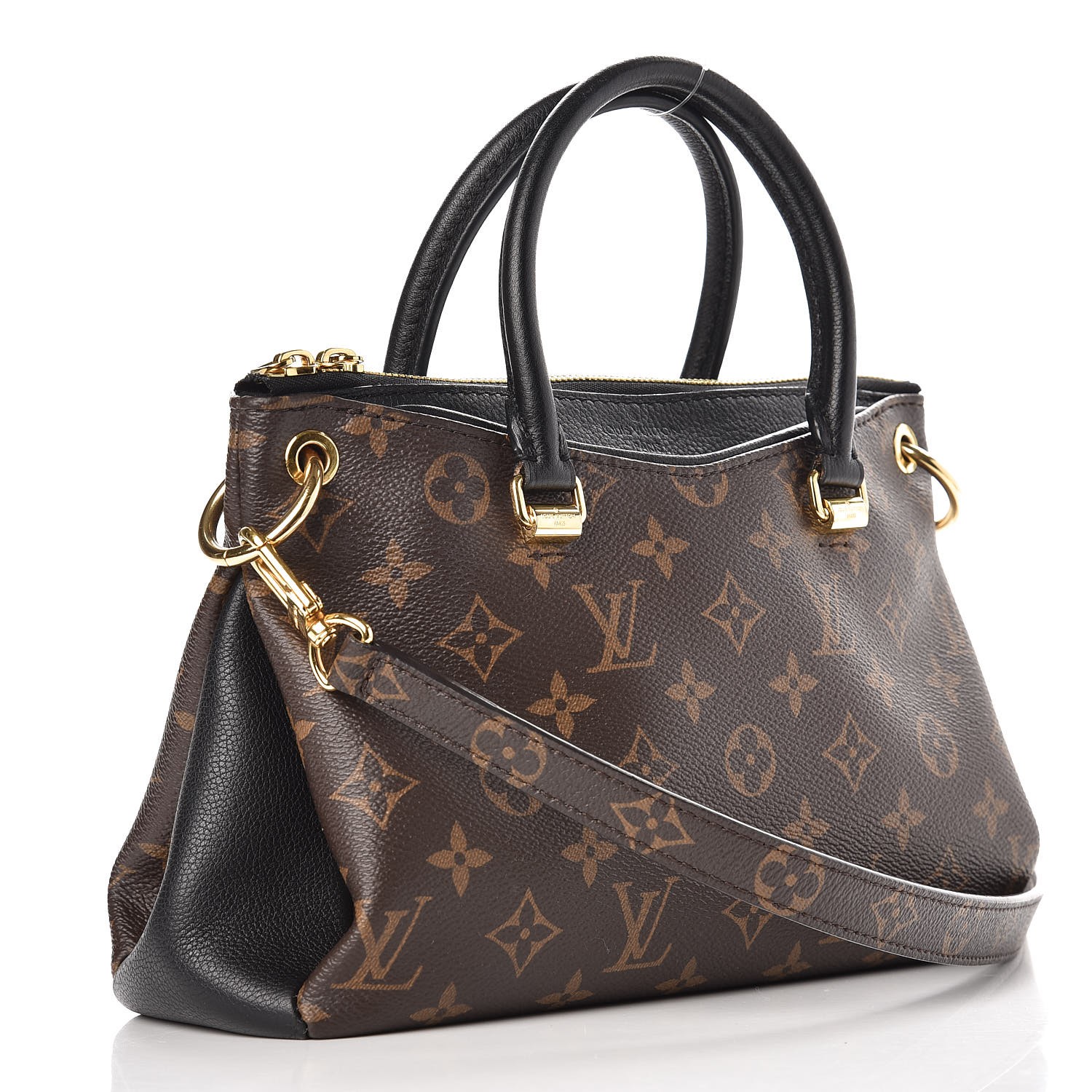 louis vuitton monogram pallas full bb black