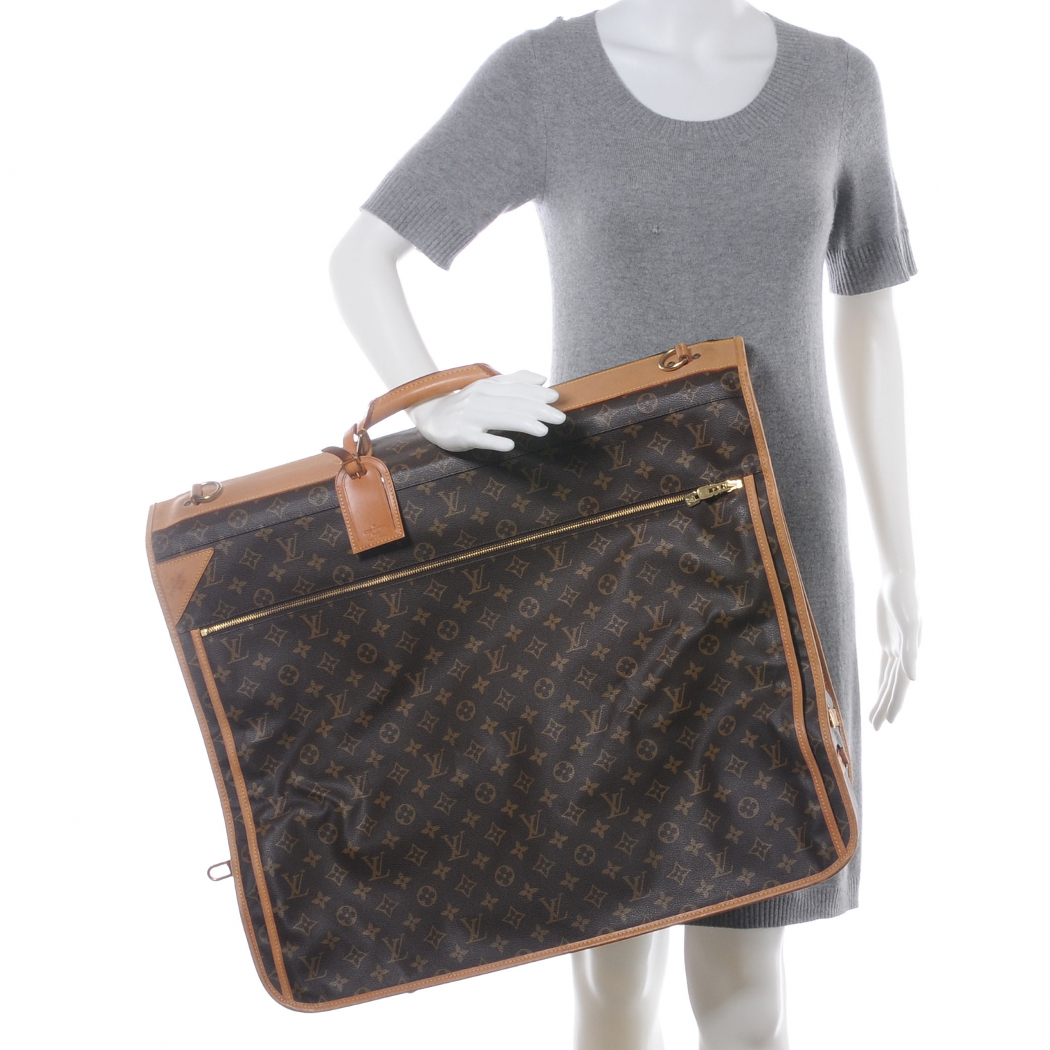 louis vuitton monogram garment bag