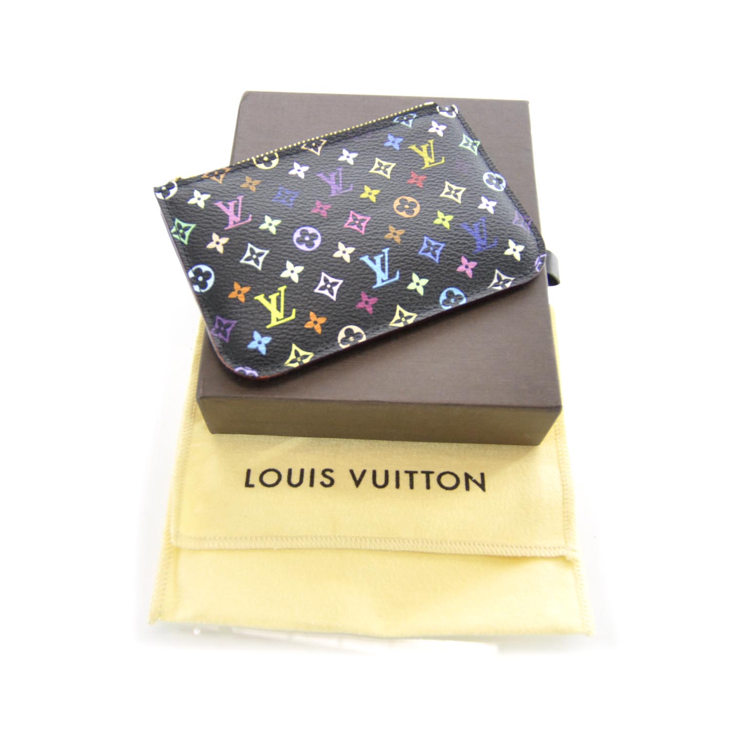 louis vuitton multicolor key pouch