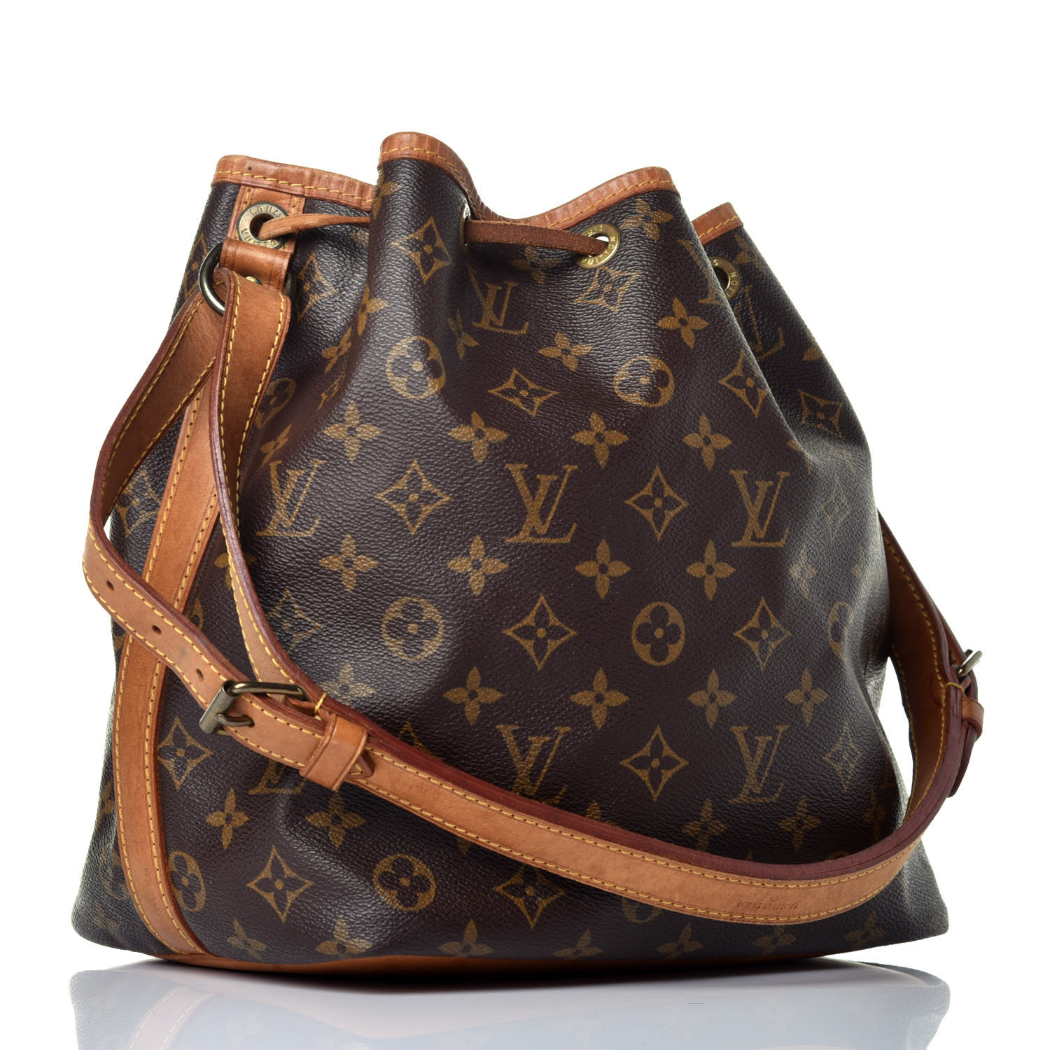 louis vuitton monogram petit ensacar plat