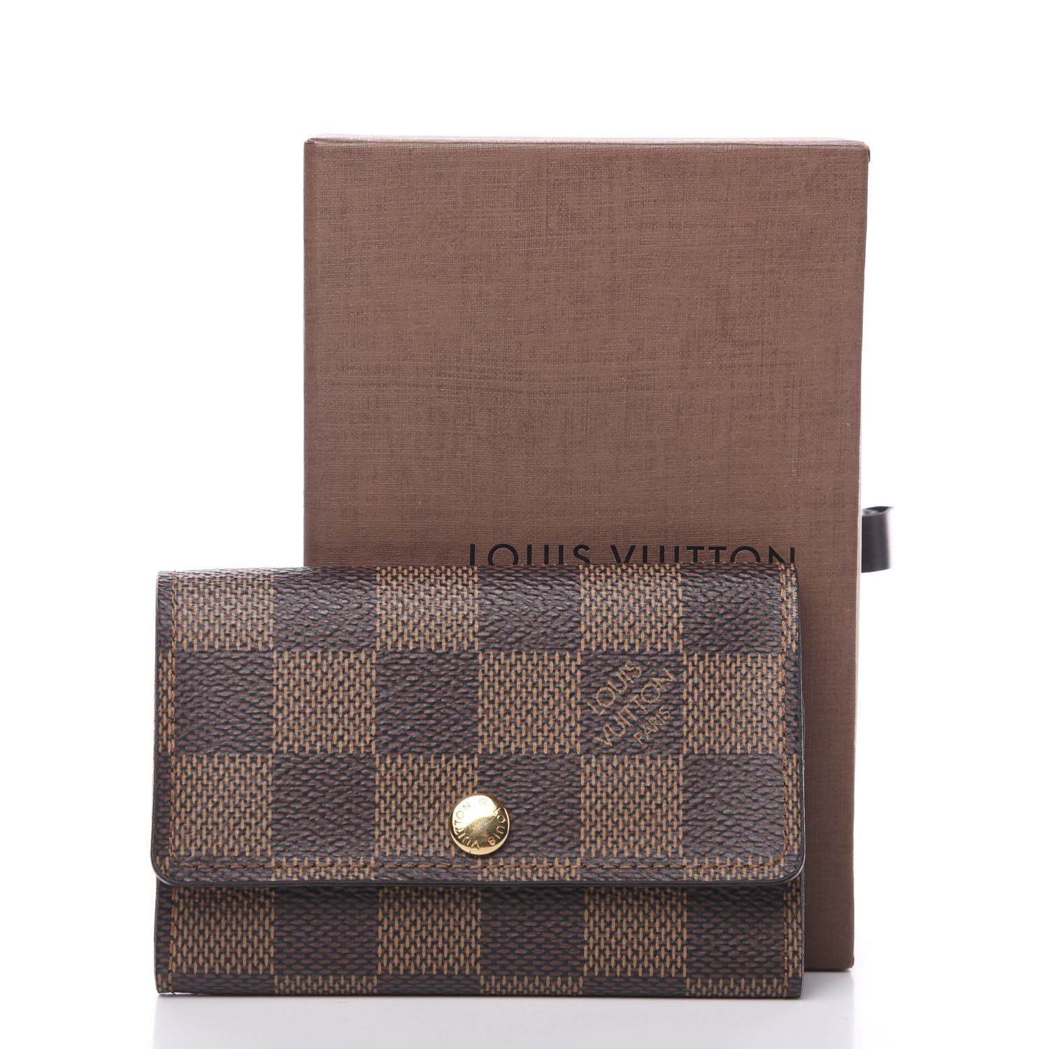 louis vuitton key holder damier