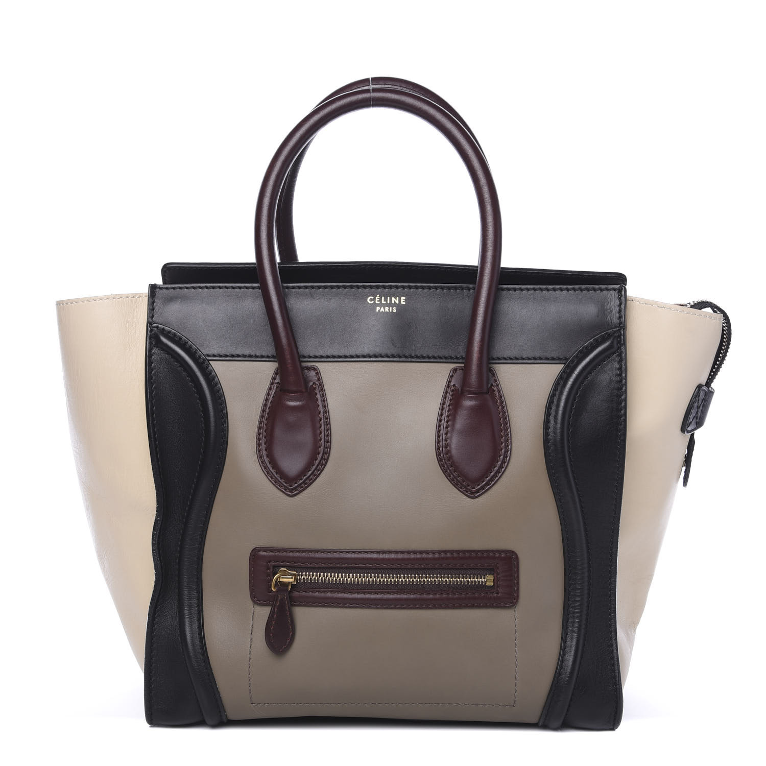 celine tricolor mini luggage