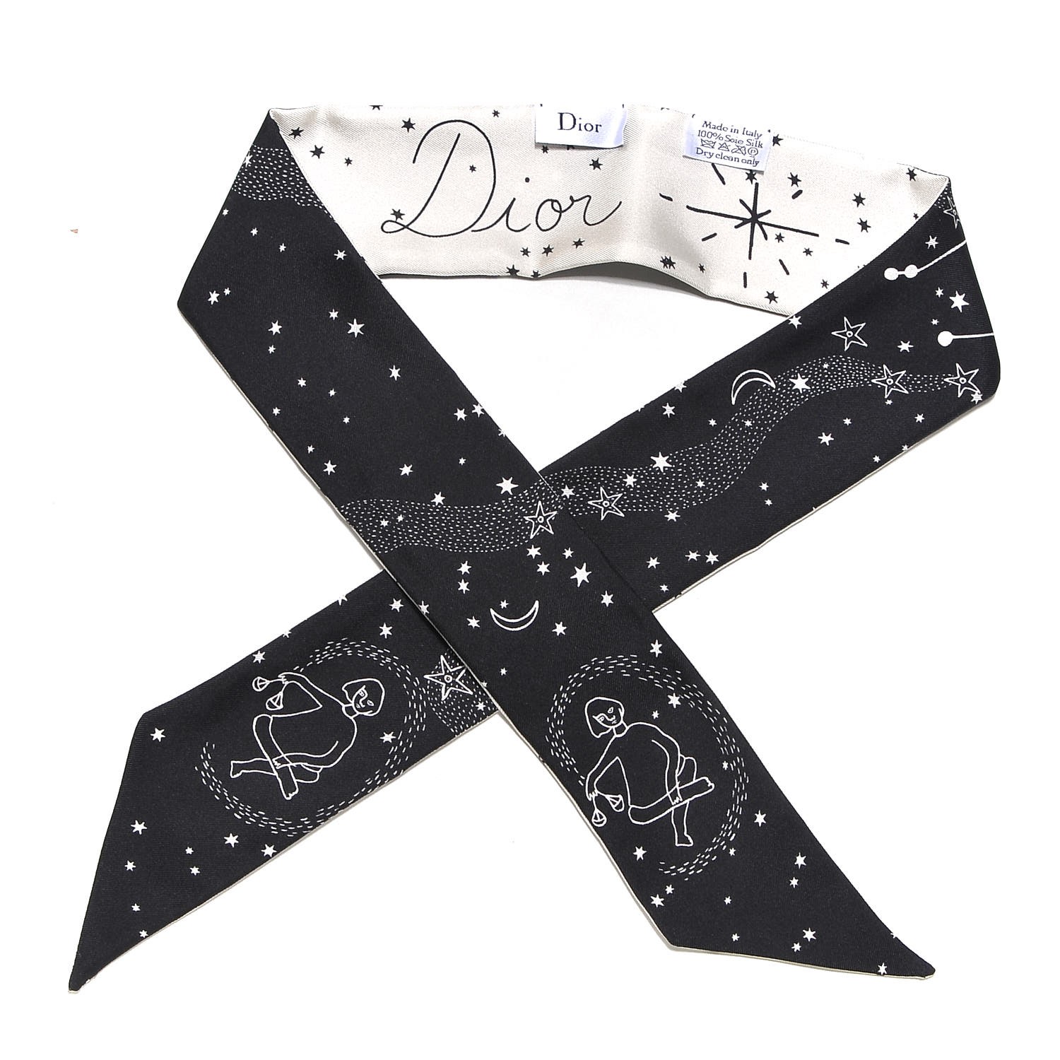 dior zodiac scarf