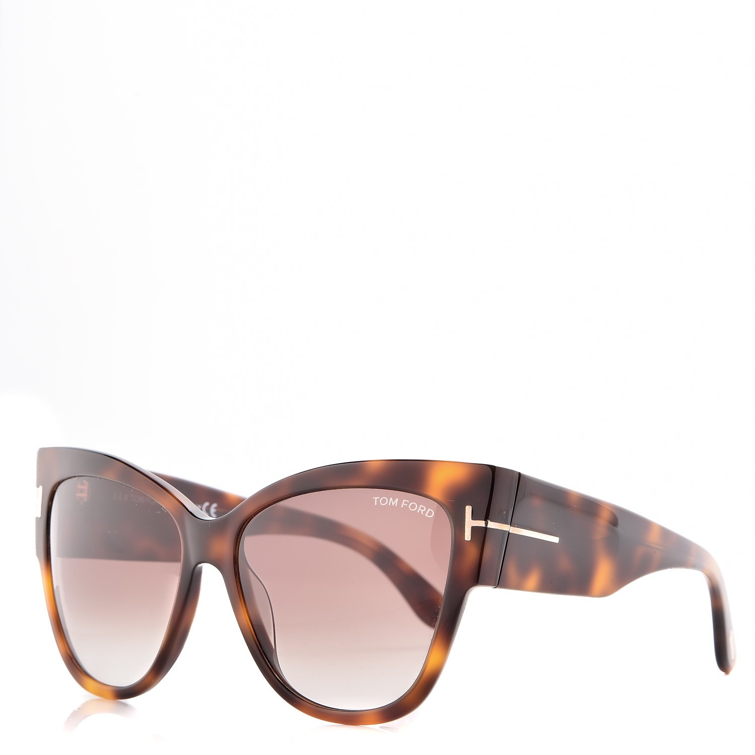 Tom Ford Anoushka Cat Eye Sunglasses Tf371 Tortoise Shell 222022 