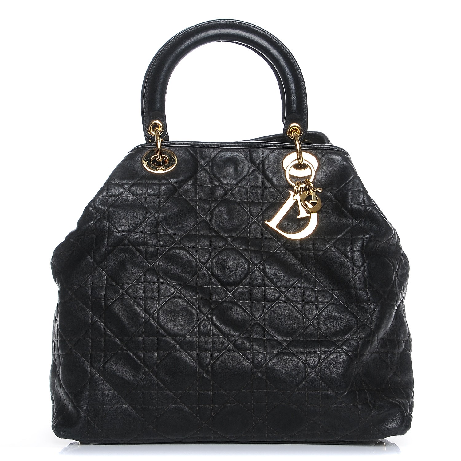 christian dior cannage quilted bag