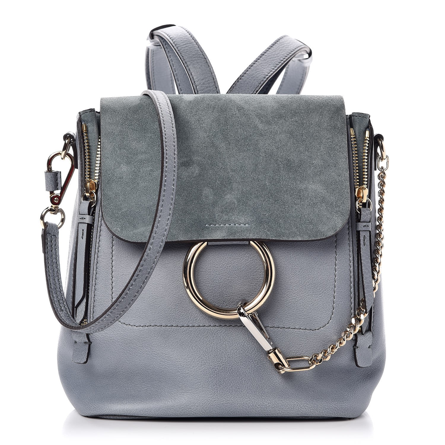 chloe faye backpack cloudy blue