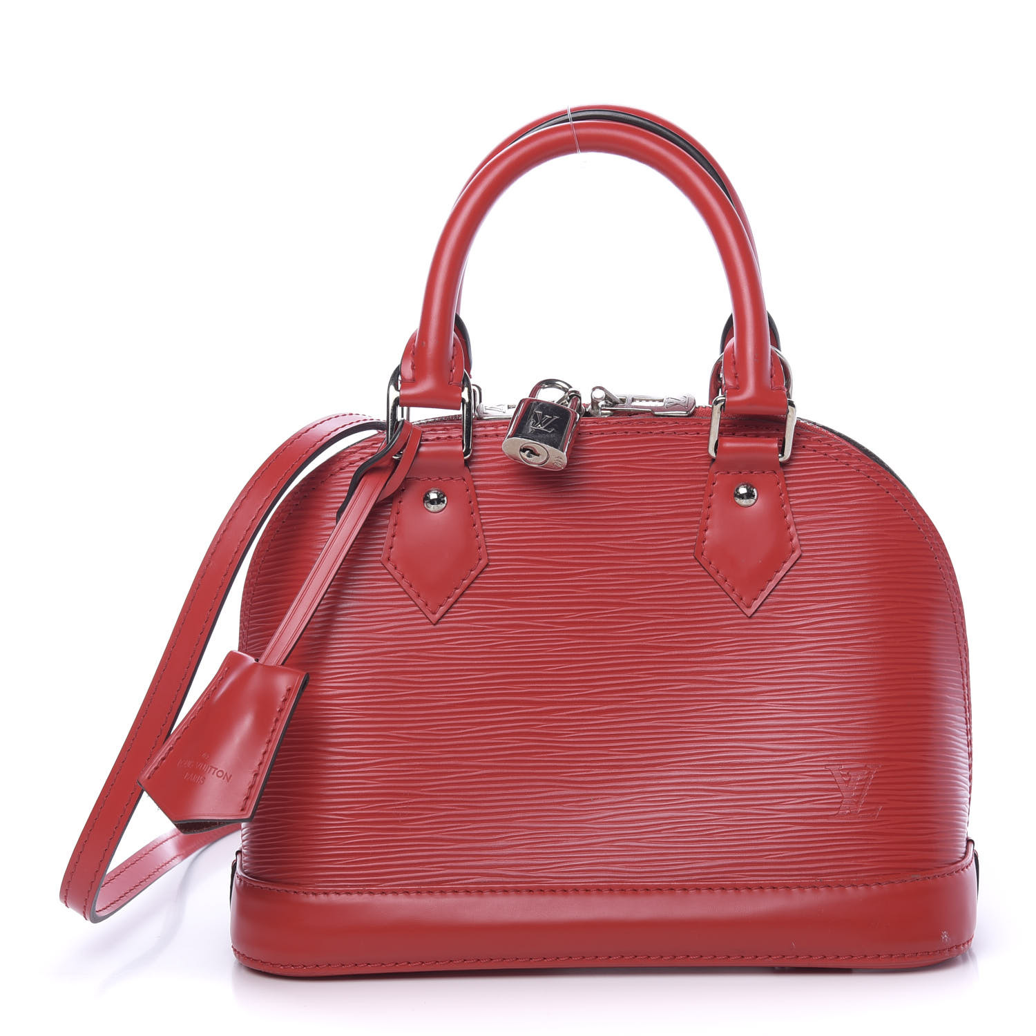 LOUIS VUITTON Epi Alma Nano Carmine 598759