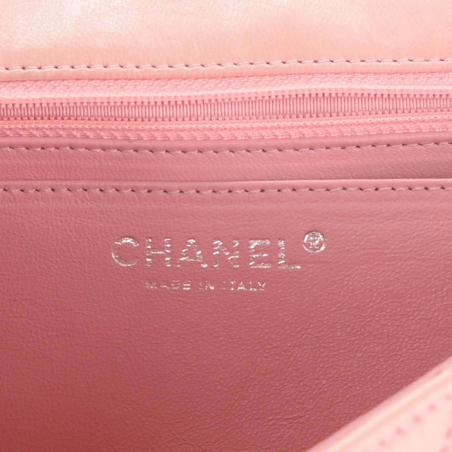CHANEL Lambskin Quilted Jumbo Single Flap Light Pink 170185