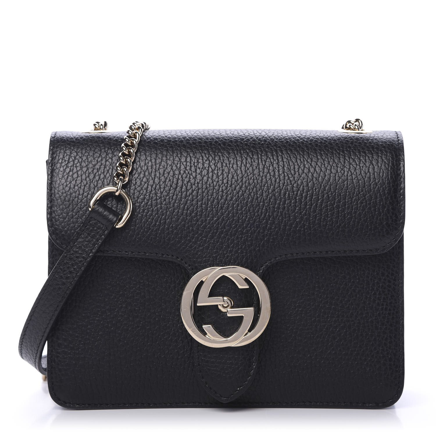 gucci gg interlocking small shoulder bag