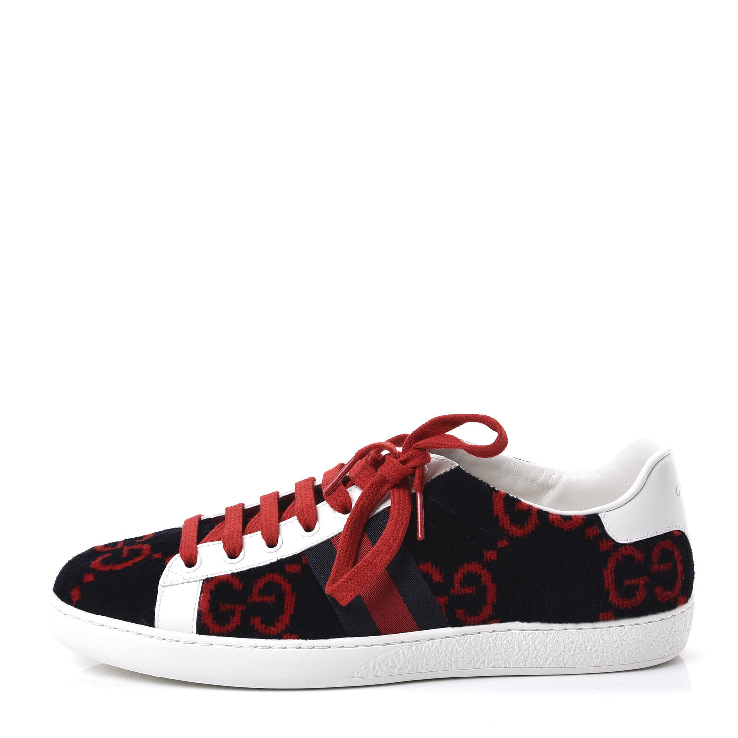 gucci blue and red sneakers