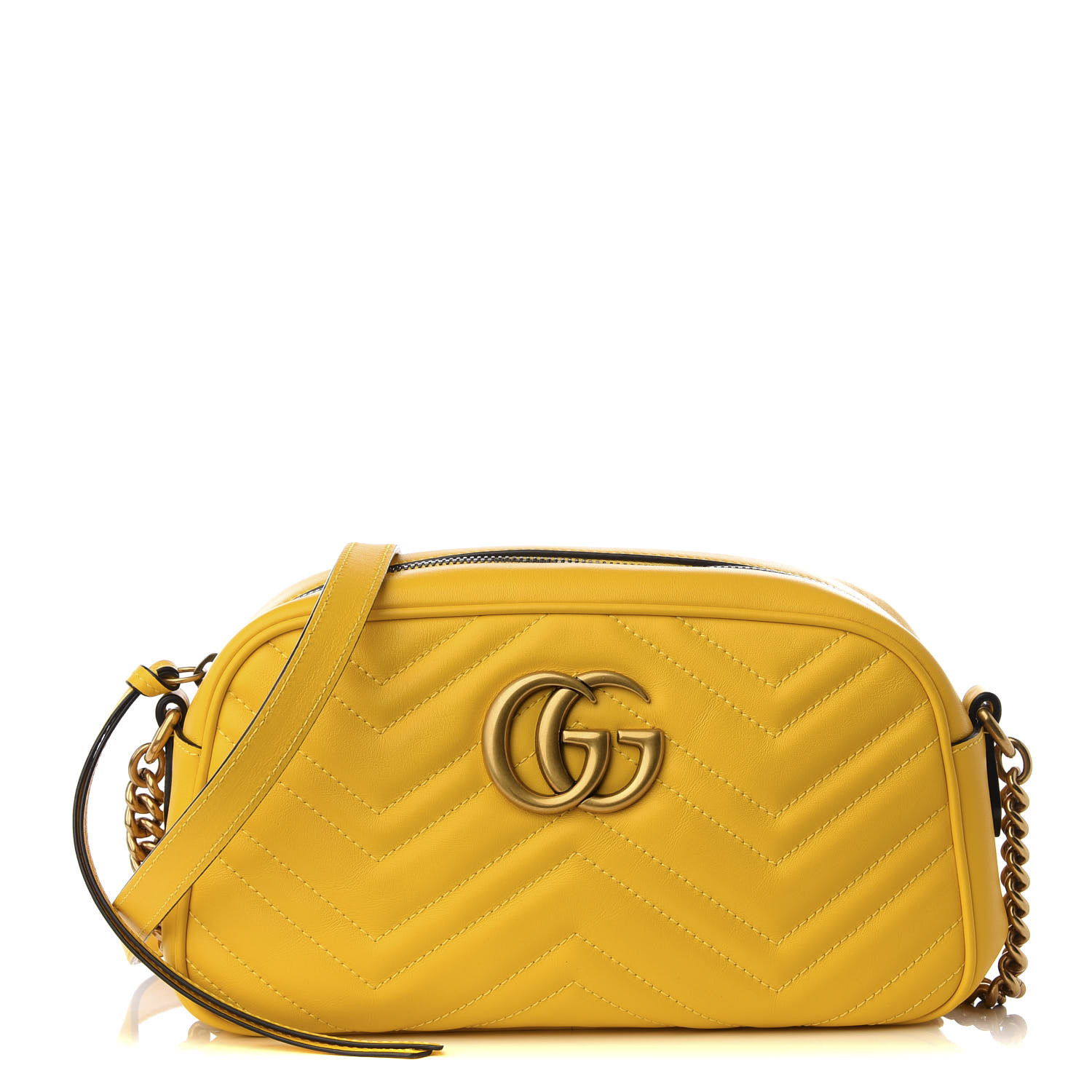 small yellow handbag