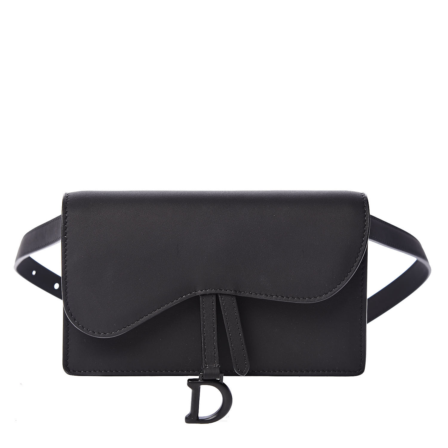 dior saddle calfskin clutch