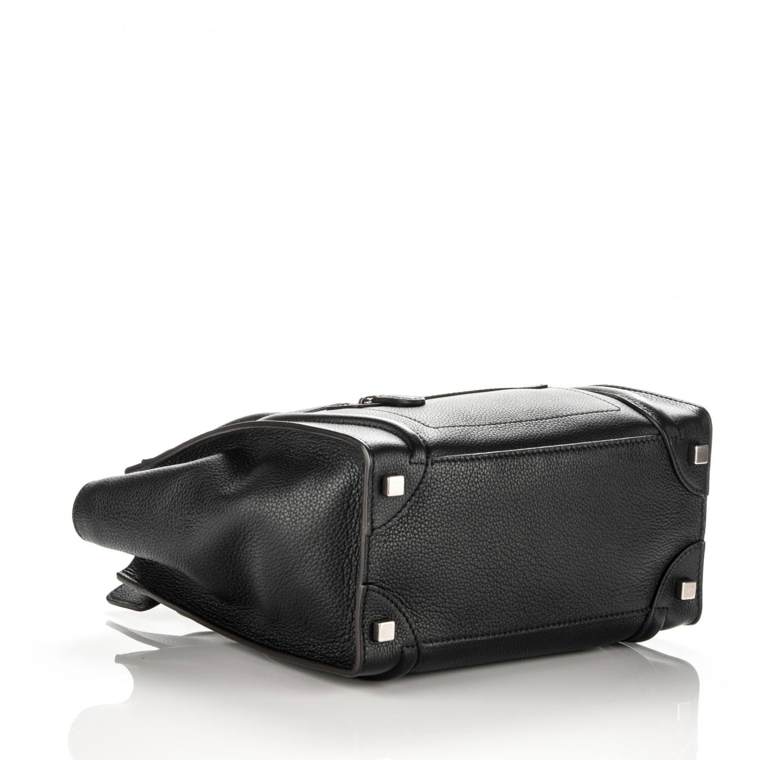 celine micro luggage drummed calfskin