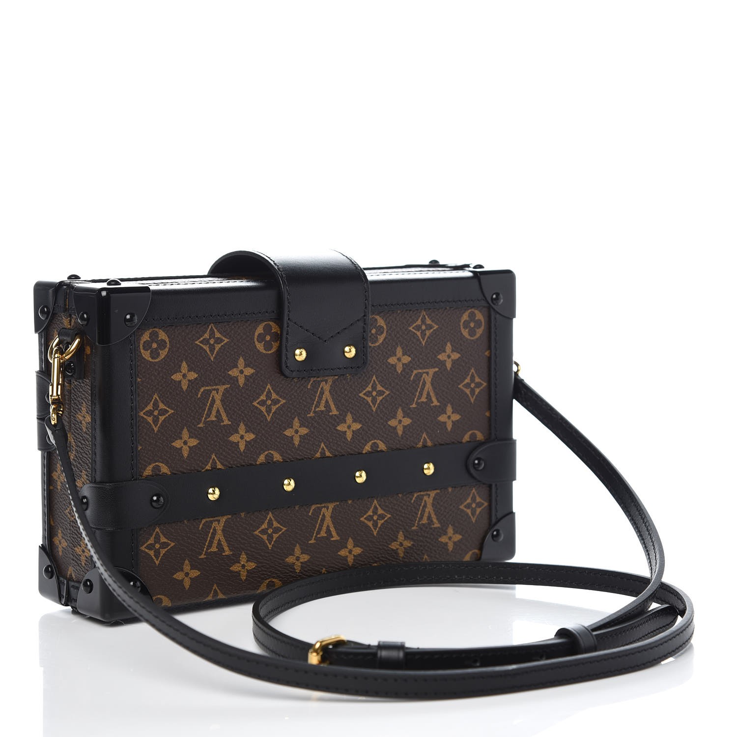 Túi đeo chéo nữ dạng cốp Louis Vuitton Monogram Petite Malle