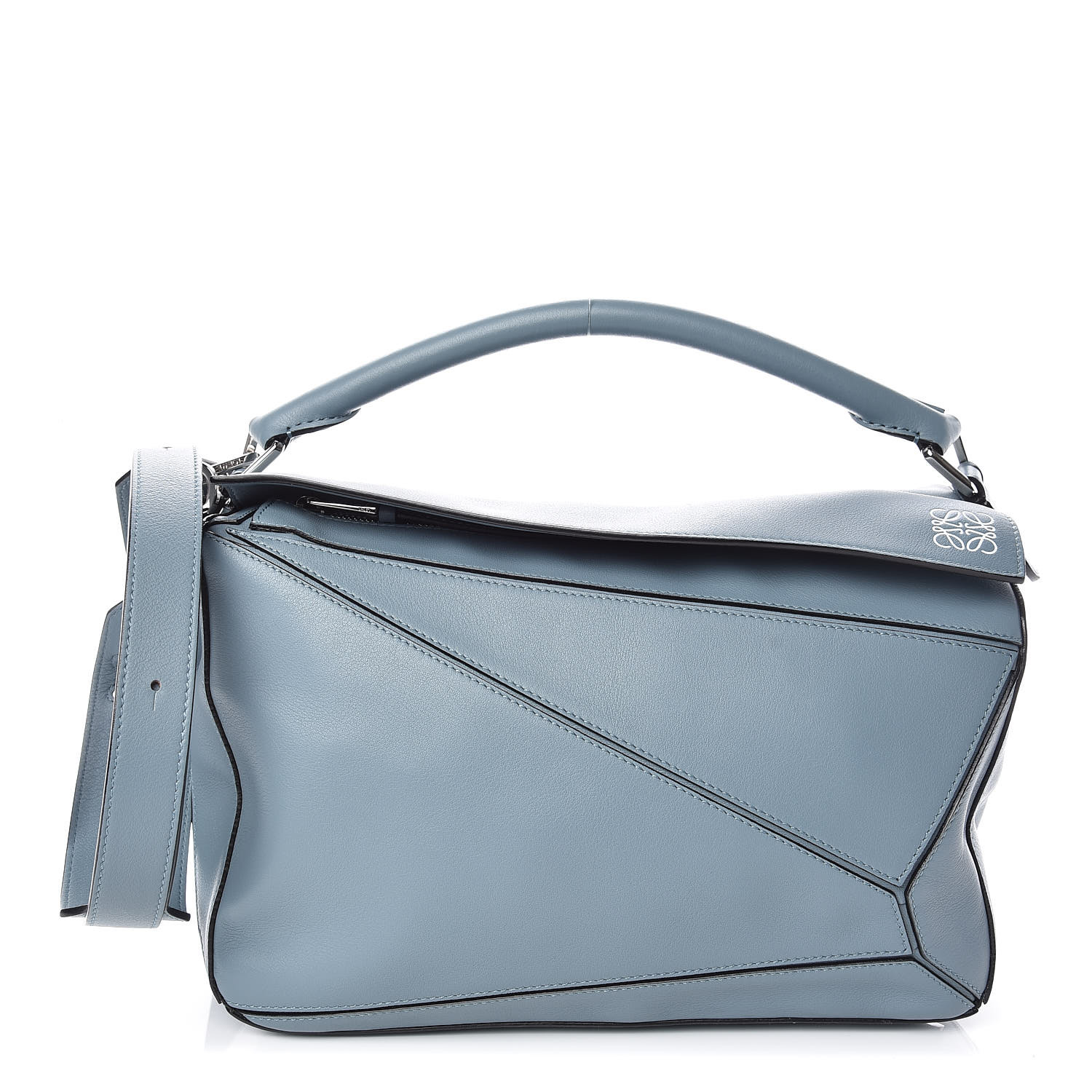 blue loewe puzzle bag