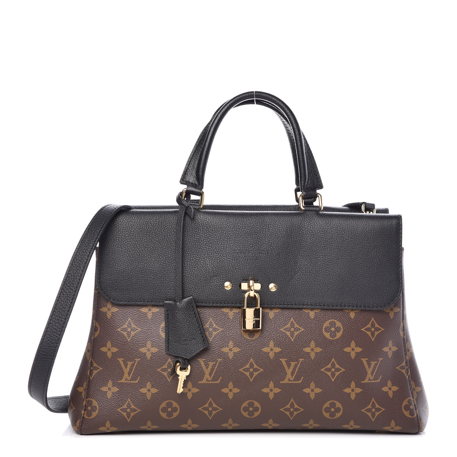 lv black monogram